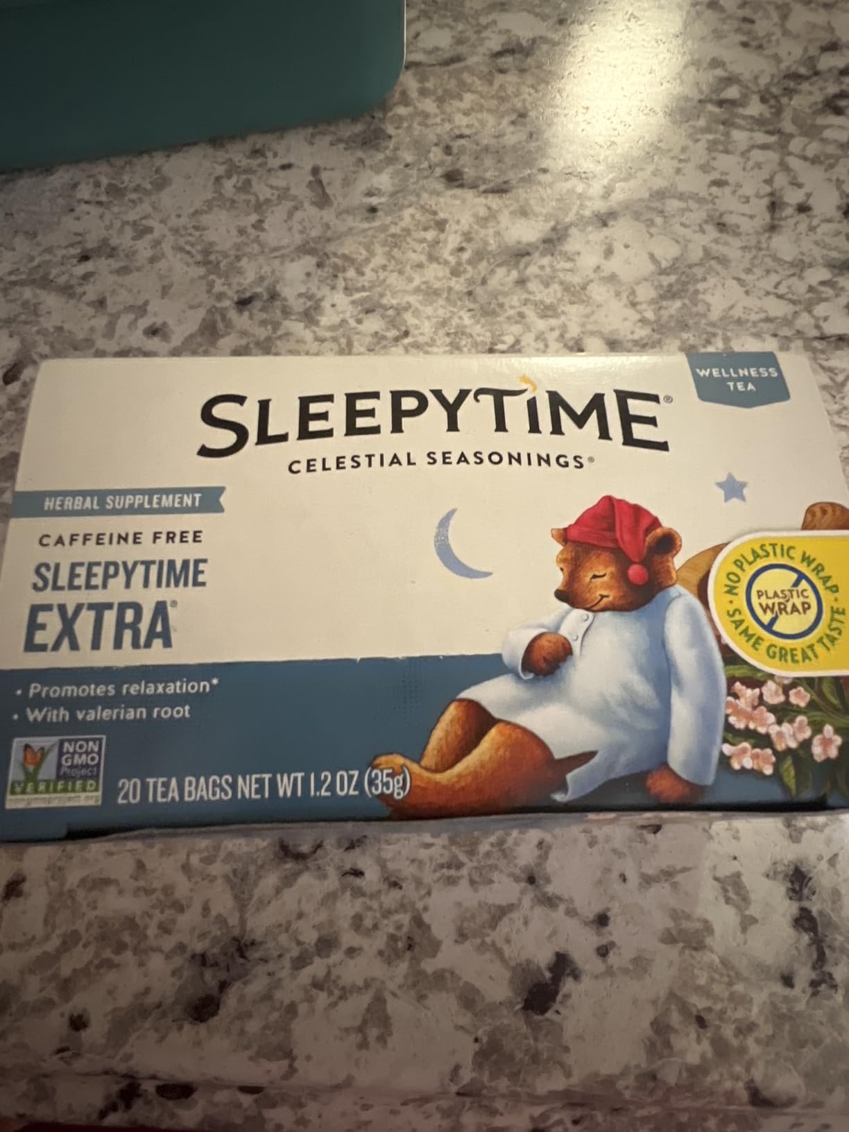 Celestial Seasonings Sleepytime Extra Herbal Tea, 20 Tea Bags Box customer photo 1