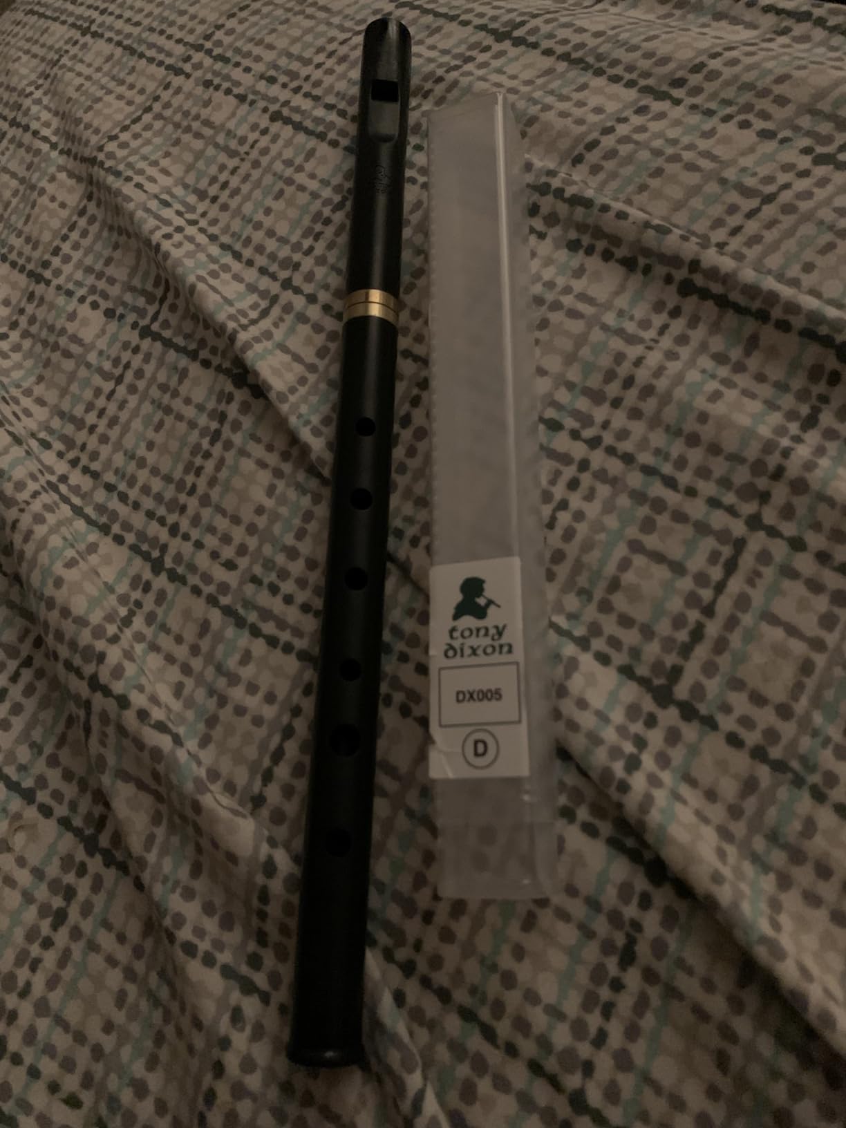 Tony Dixon Pro High D Whistle - Brass customer photo 2