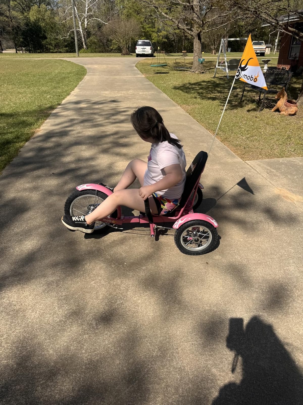 Mobo Triton Pedal Go-Kart Trike - Kids 3-Wheel Recumbent Cruiser Tricycle customer photo 1
