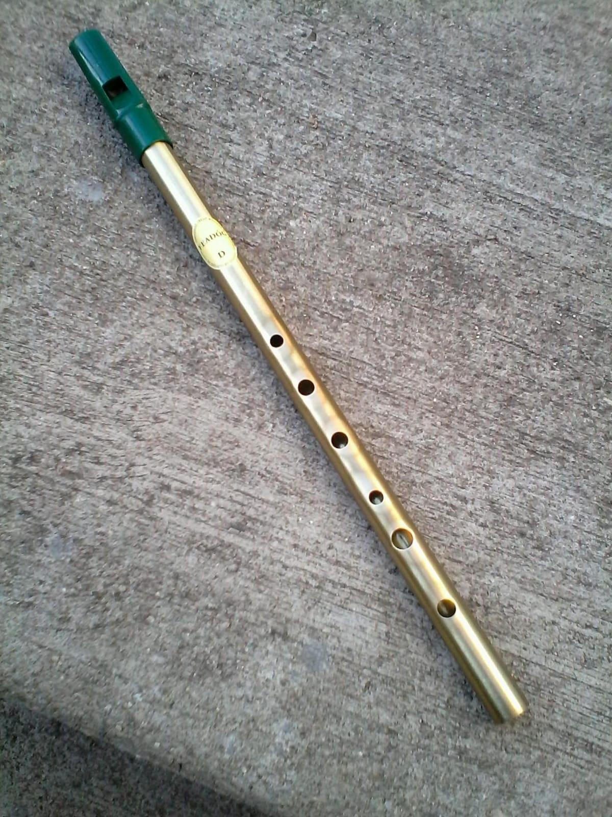 Feadog IW10 Brass D Whistle, FW01, One Size customer photo 2