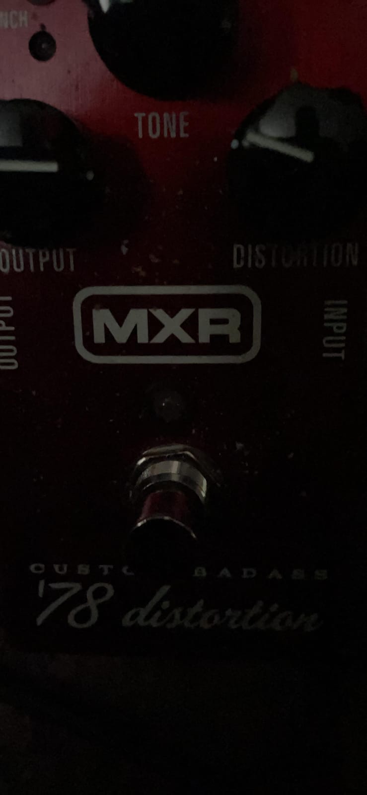 MXR Custom Badass '78 Distortion customer photo 1