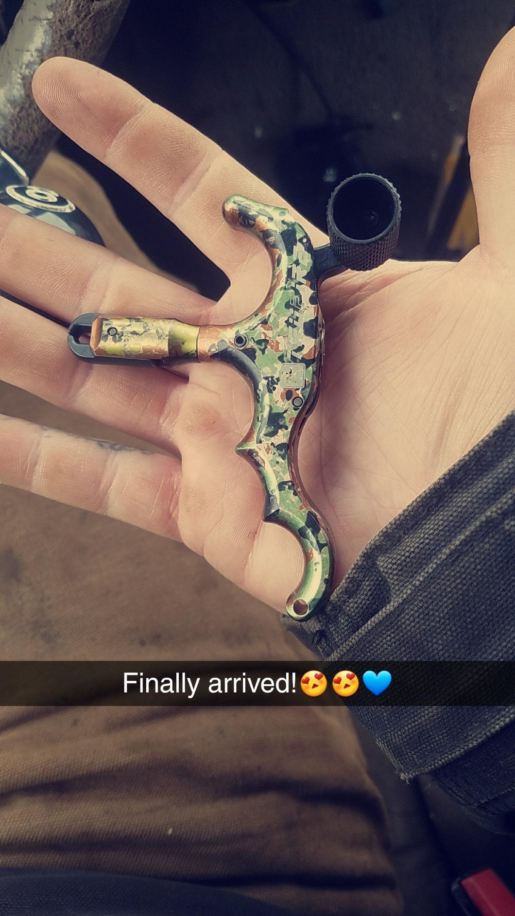 Tru-Fire Release Aids Edge 4-Finger Release - Camo customer photo 2