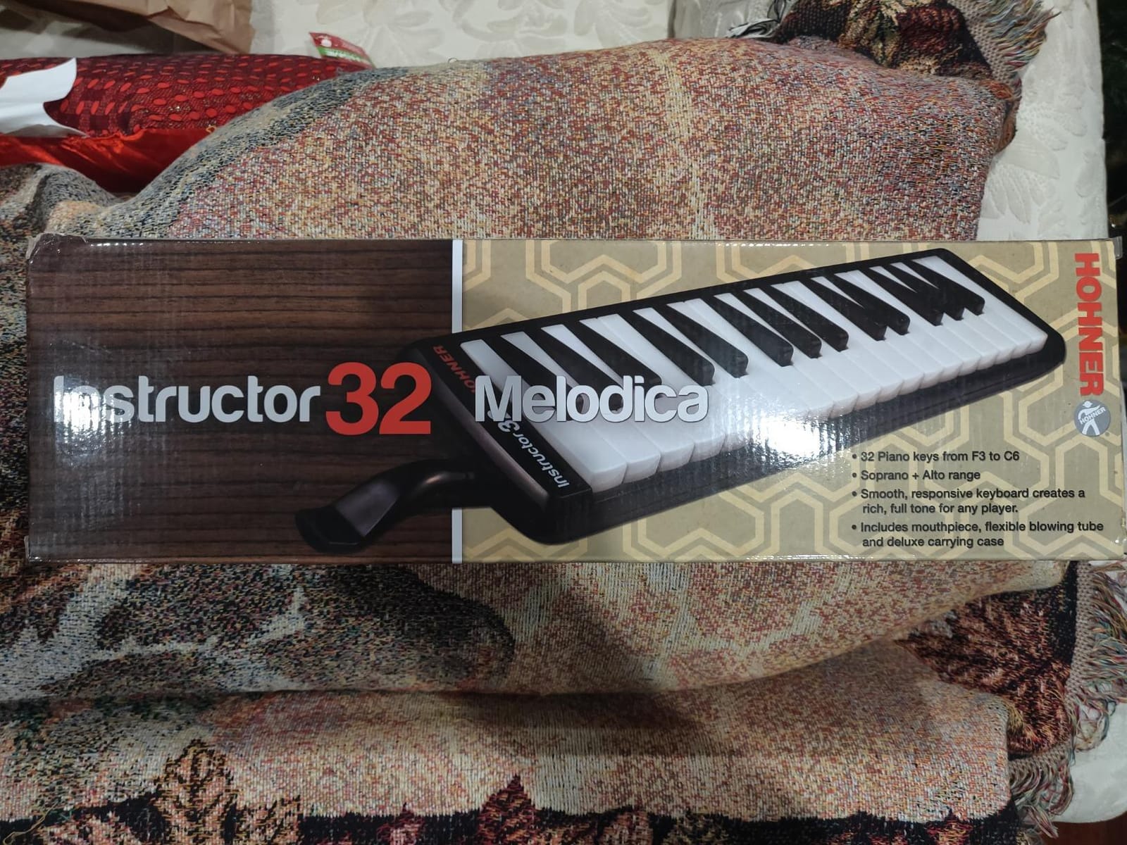 Hohner 32B Instructor Melodica, Black customer photo 1