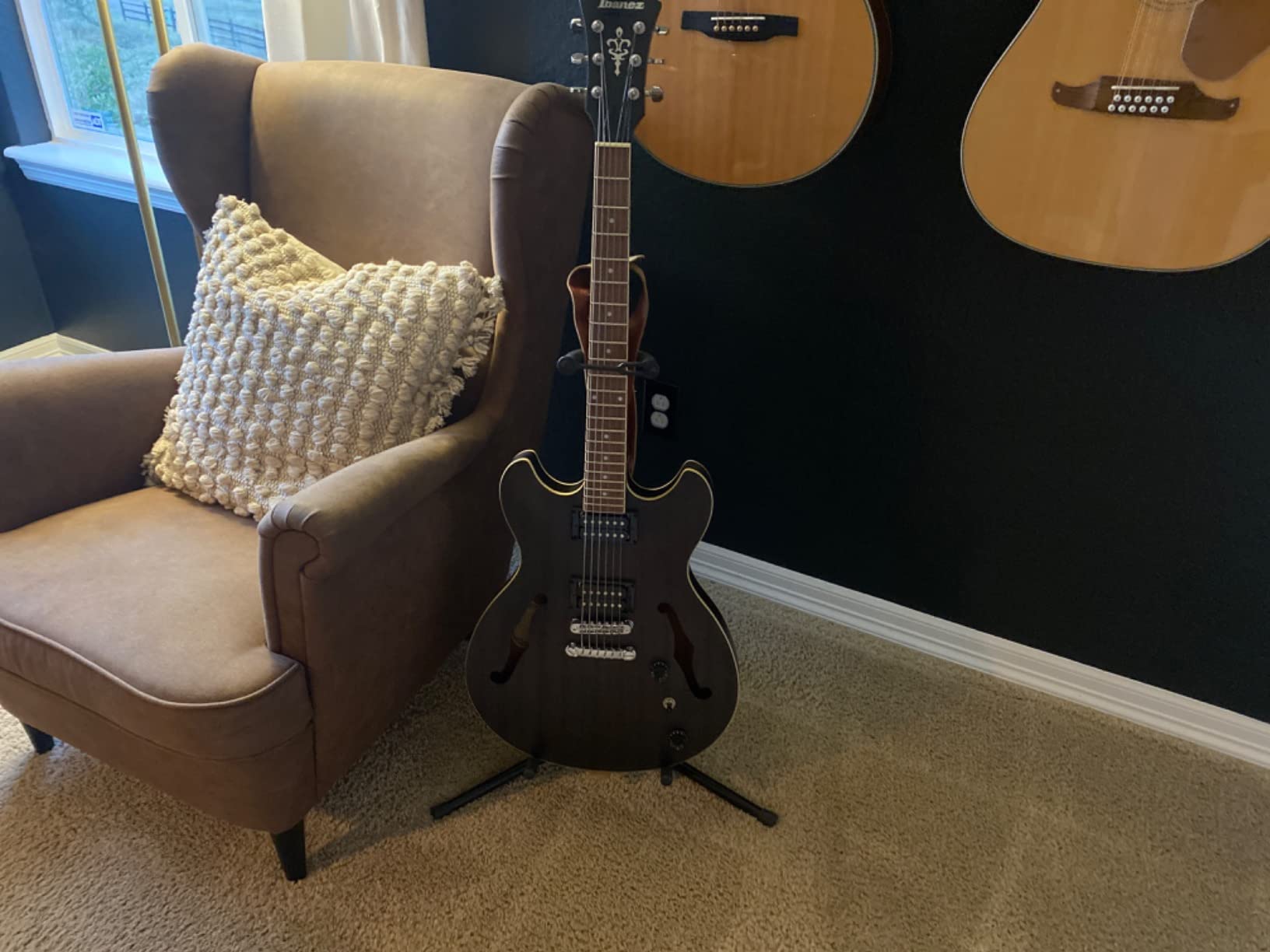 Ibanez Artcore AS53 - Transparent Black Flat customer photo 2