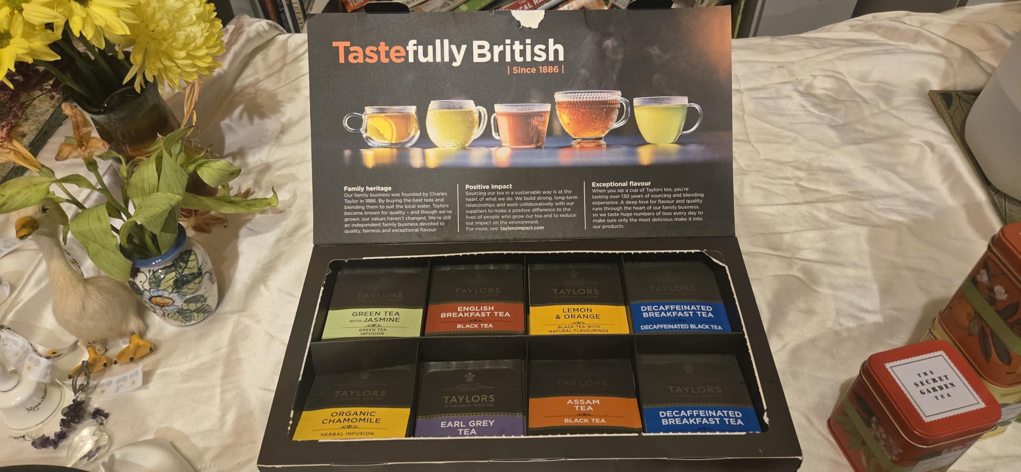 Taylors of Harrogate Assorted Tea Sampler Gift Box, 48ct customer photo 1