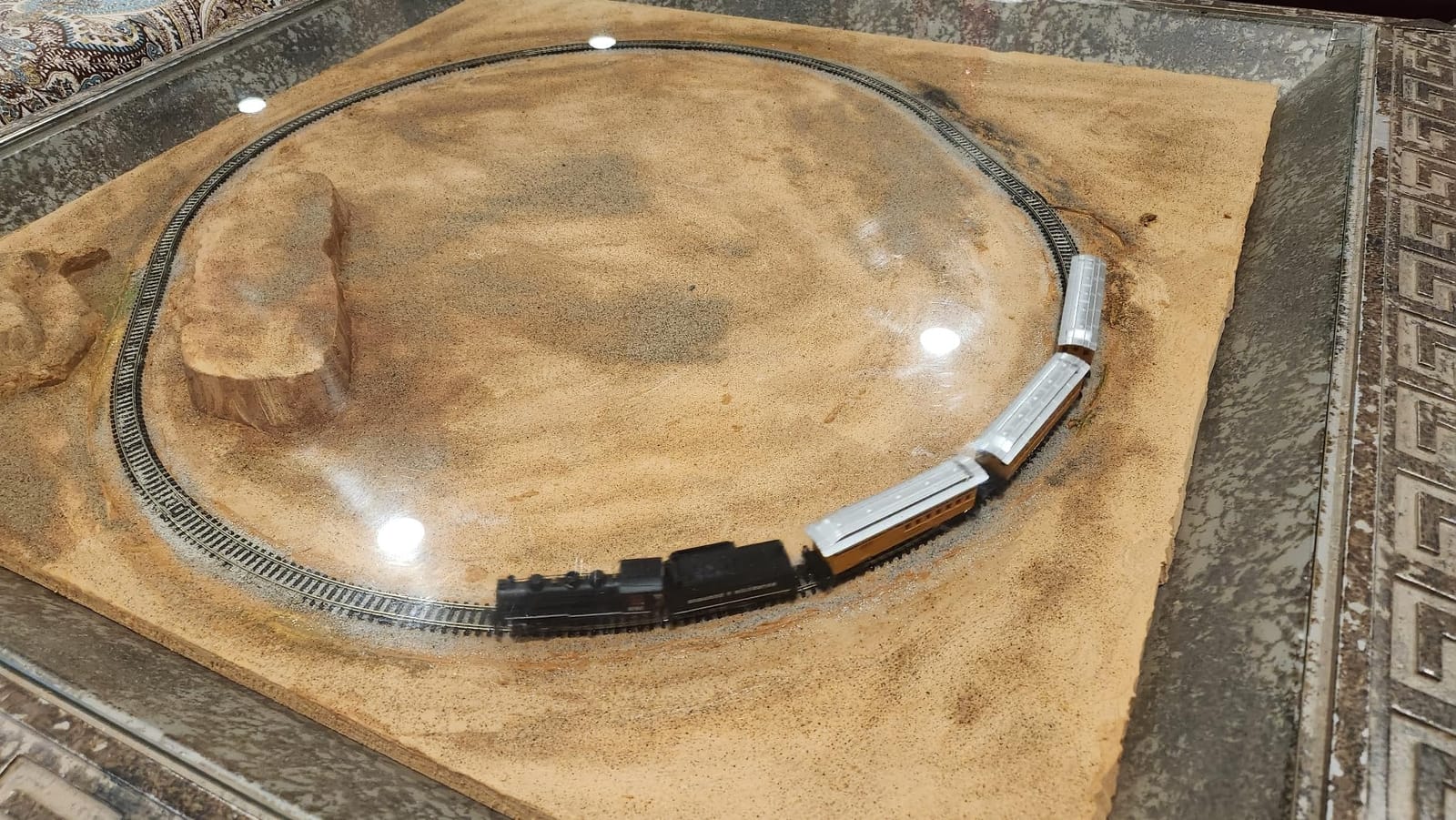 Bachmann Trains Durango & Silverton Ready to Run Electric Train Set N Scale | Complete Starter Set, Locomotive, Rolling Stock, Track, Power Pack and Speed Controller, Build Your Model Railroad, 24020 customer photo 1