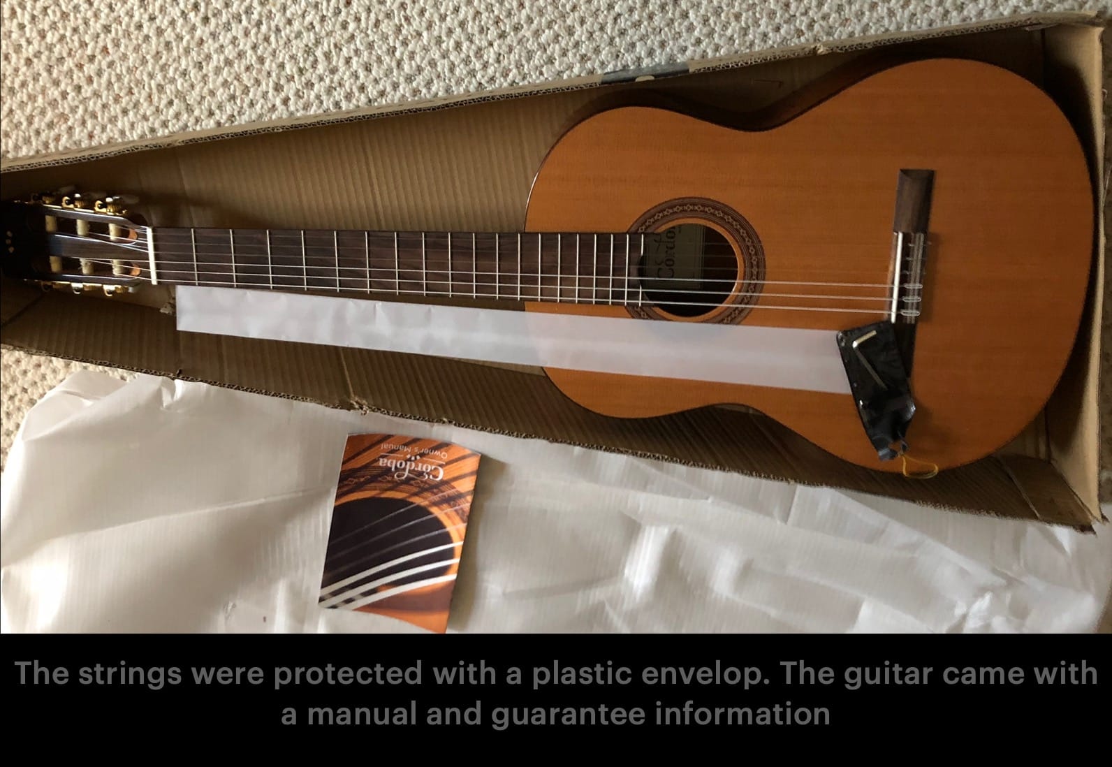 Cordoba C5 Classical w/Solid Cedar Top customer photo 2