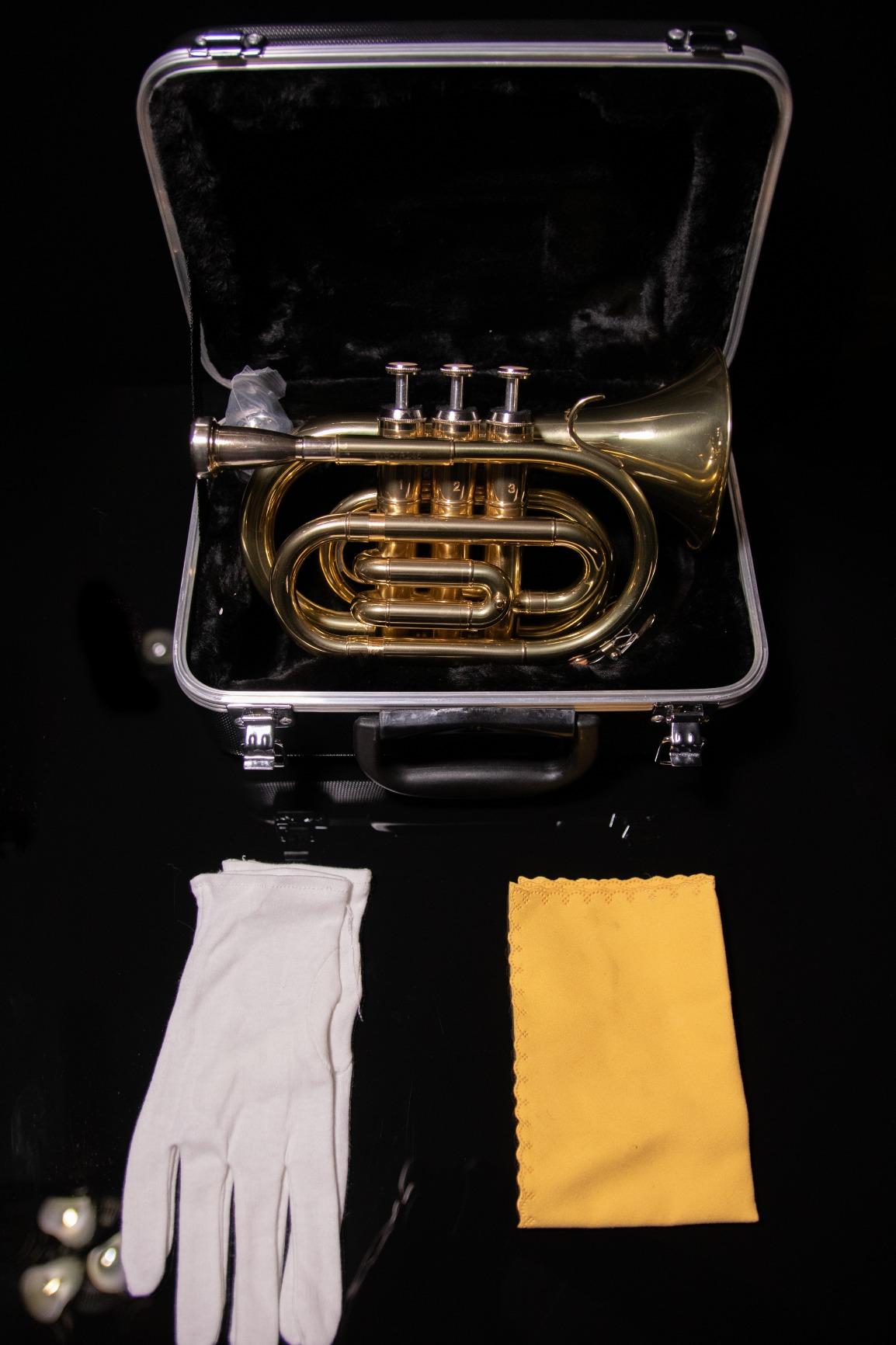 Stagg WS - TR245 Bb Pocket Trumpet with Case 6.00 x 3.00 x 8.00 inches customer photo 2