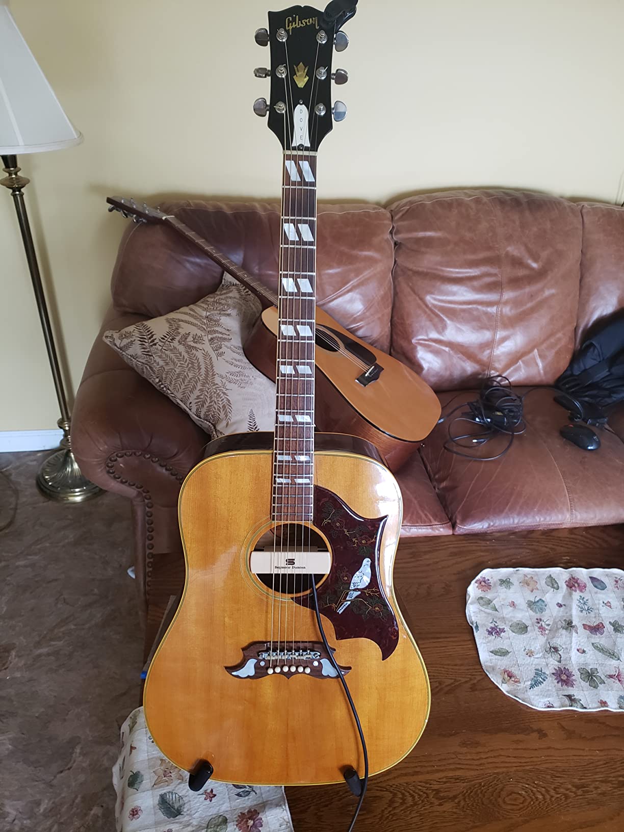 Seymour Duncan Woody HC Hum Canceling - Walnut - Acoustic Guitar Pickup customer photo 2