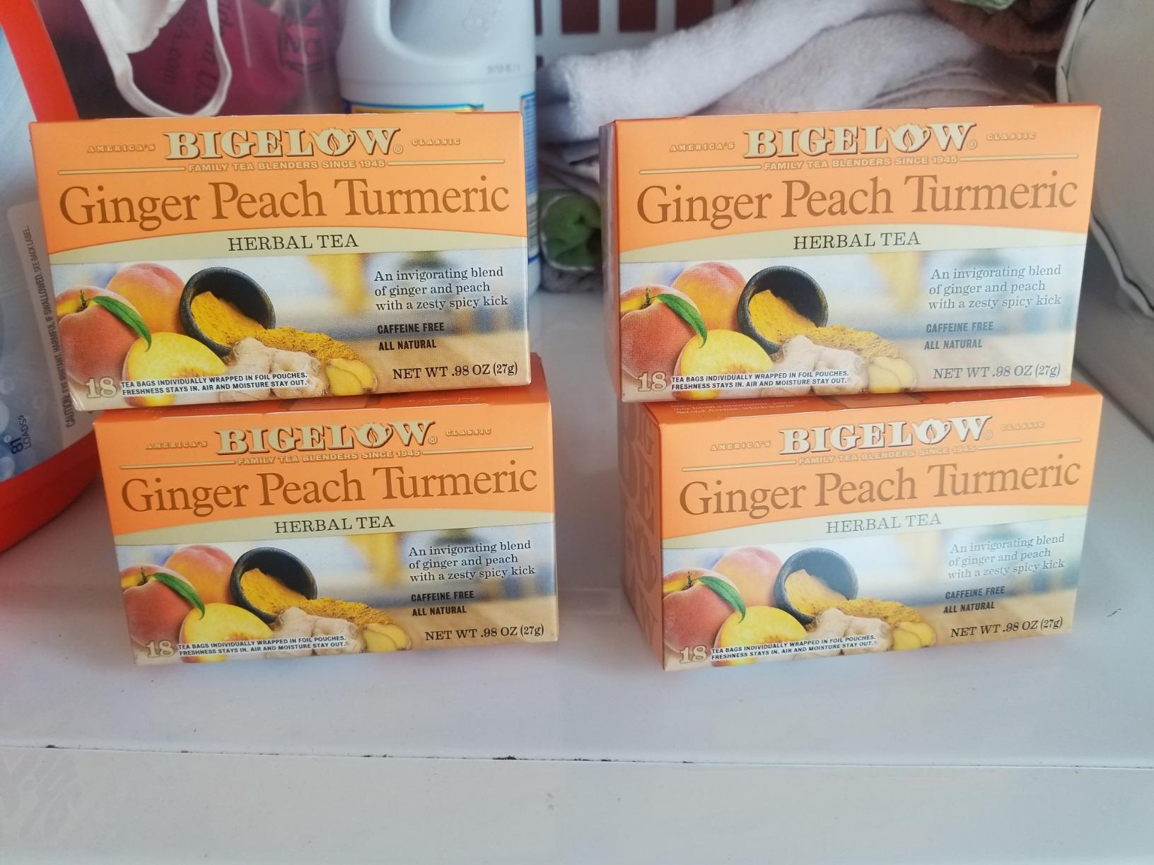 Bigelow Tea, Caffeine Free, 6 Flavor Herbal Tea Variety Pack, Pack of 6 | Decaf Tea with Mint Medley, Cozy Chamomile, Orange and Spice, Sweet Dreams, Perfect Peach, Lemon Ginger, 118 Total Tea Bags customer photo 1