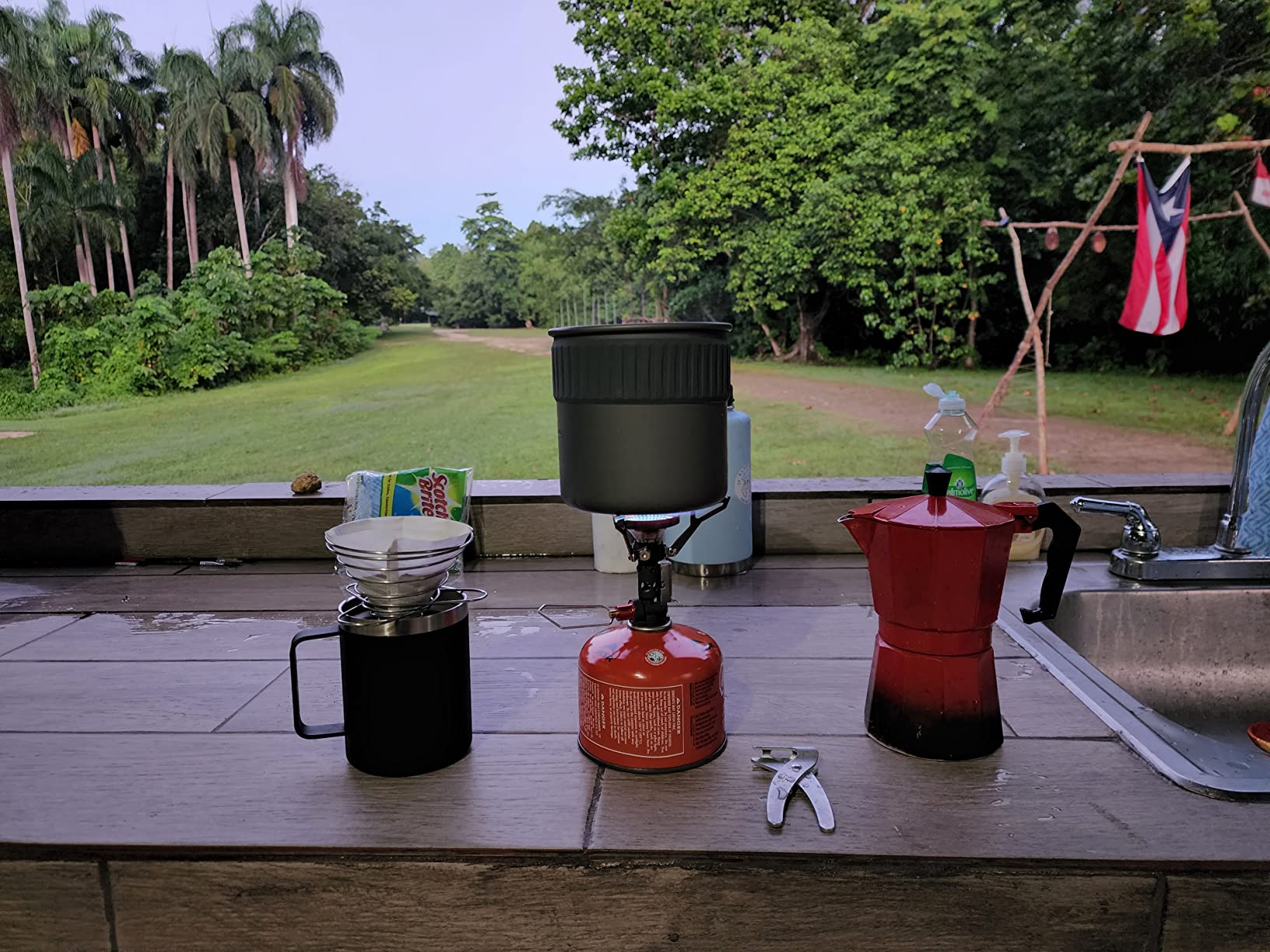 SOTO Compact Helix Coffee Maker - Portable Stainless Steel Pour Over Coffee Dripper for Travel, Camping, Bikepacking, and Home - Lightweight, Foldable, and Eco-Friendly Design customer photo 1