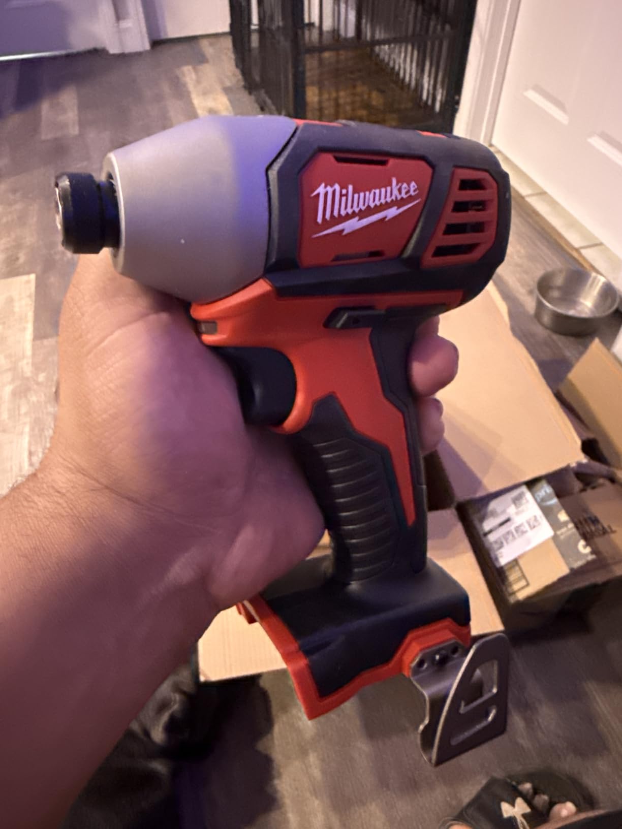 Milwaukee 2656-20 M18 18V 1/4 Inch Lithium Ion Hex Impact Driver with 1,500 Inch Pounds of Torque and LED Lighting Array (Battery Not Included, Power Tool Only) customer photo 2