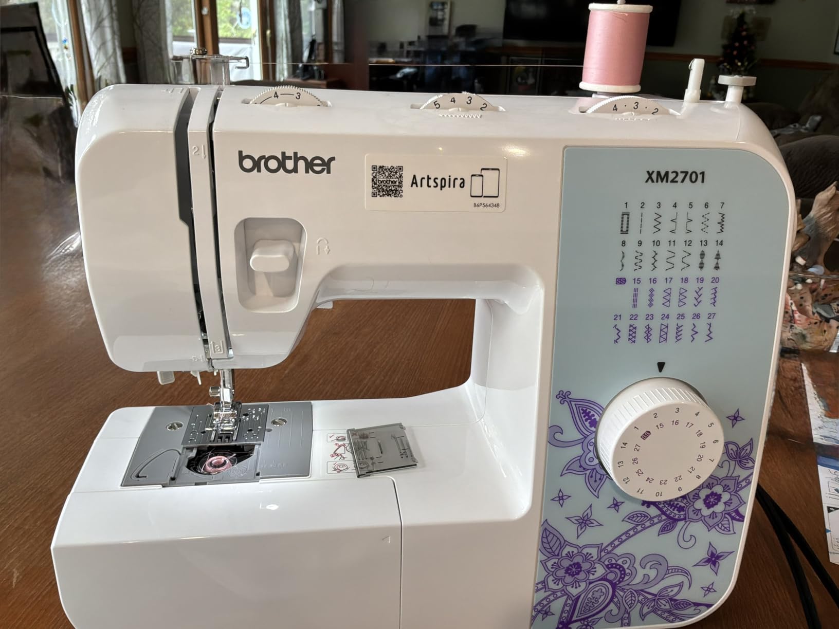 Brother Sewing Machine, XM2701, Portable Sewing Machine, 27 Stitches customer photo 1