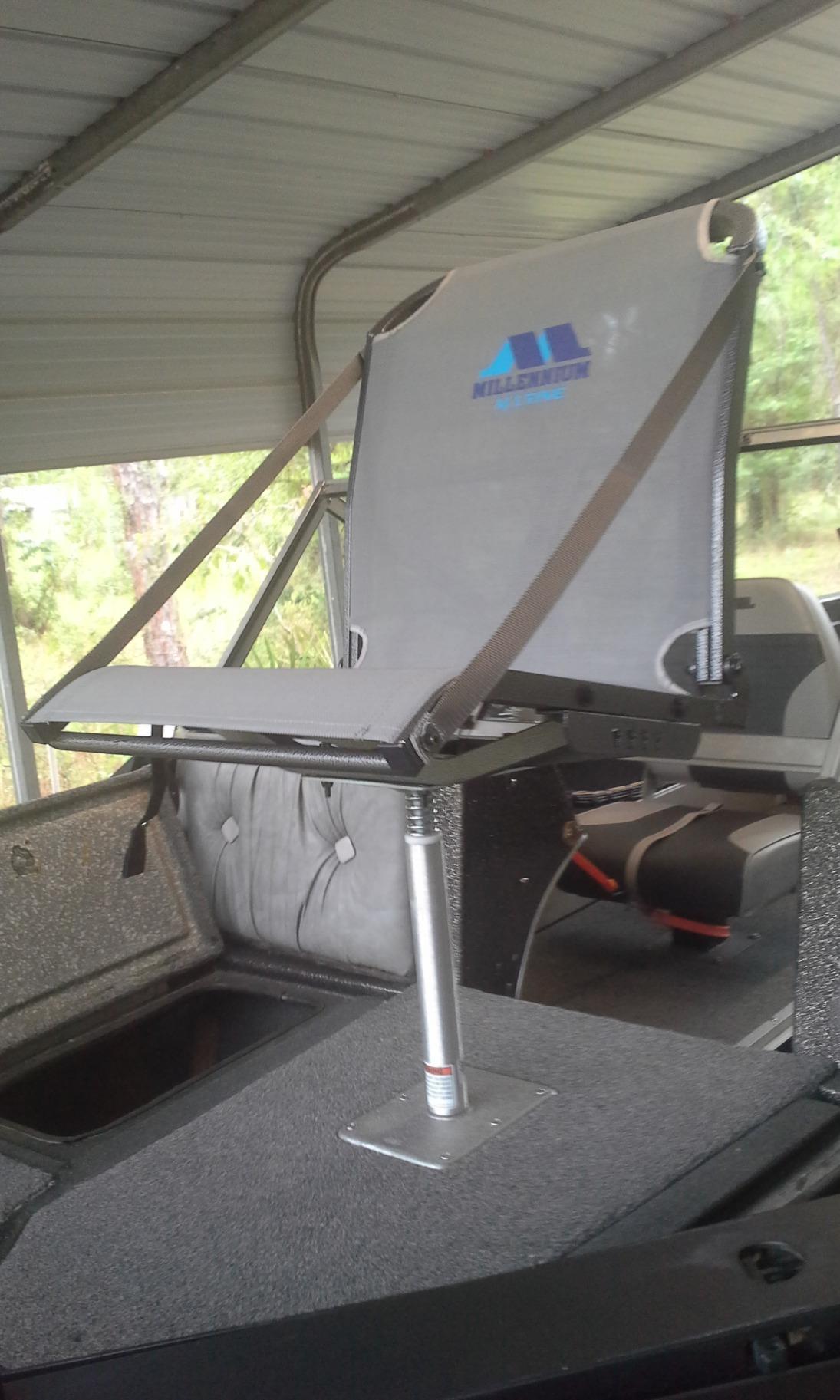 Millennium Marine B100 Boat Seat, Gray customer photo 2