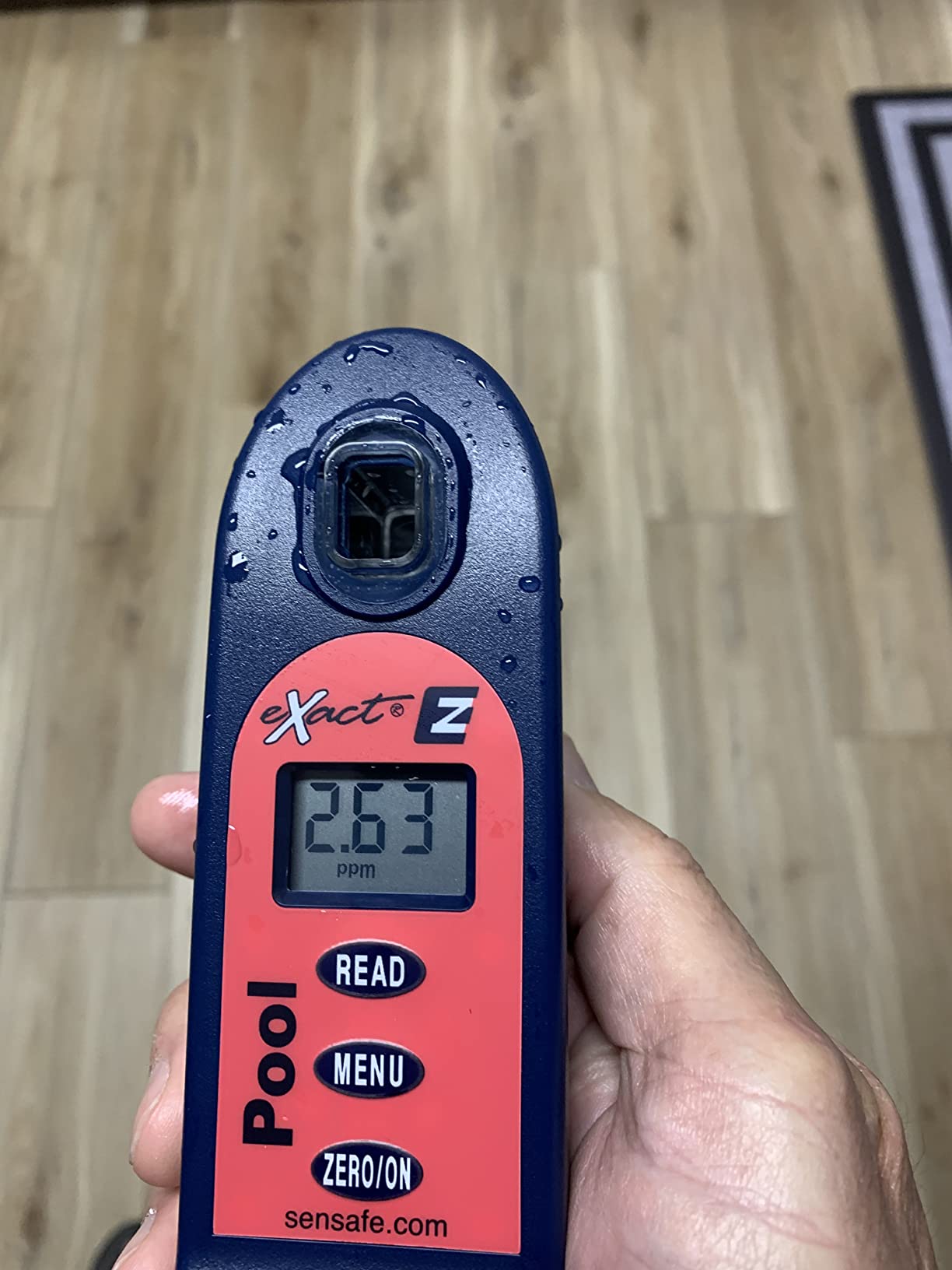 ITS 486201 Pool Exact EZ Photometer Entry Digital Pool Water Test Kit - 6-Tests Each customer photo 1