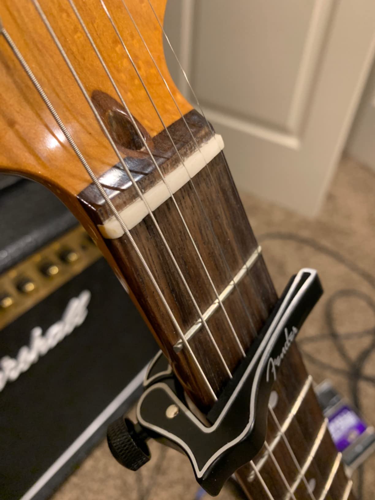 Fender Dragon Capo, Guitar Accessories, Black customer photo 2