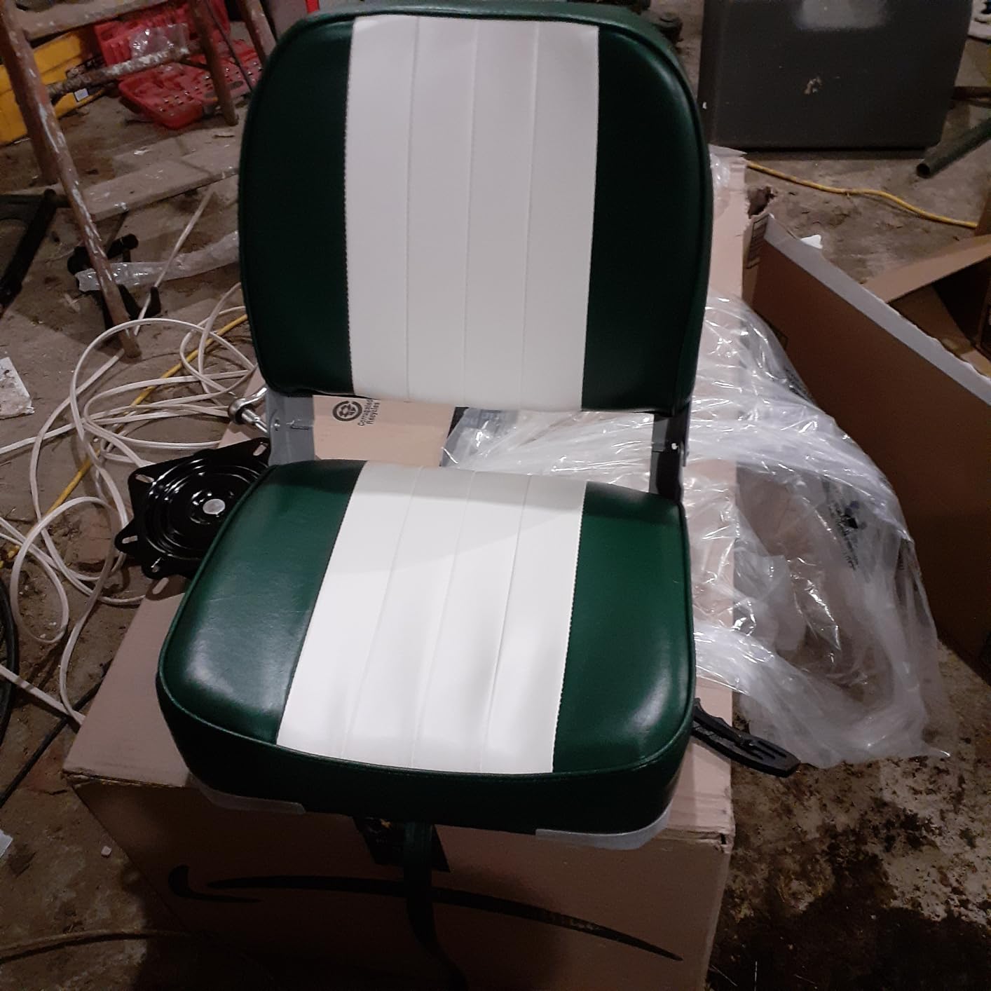 Leader Accessories Classic Low Back Folding Fishing Boat Seat customer photo 1