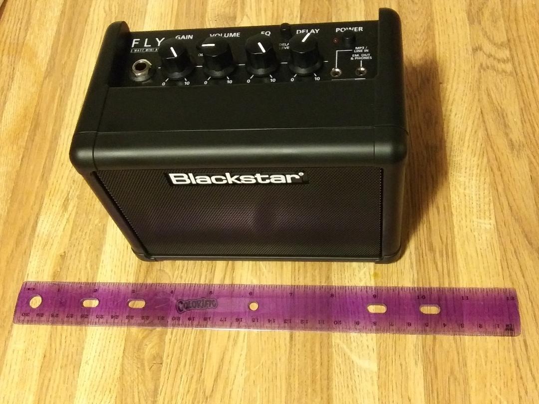 Blackstar Fly 3-3-watt 1x3 inch Compact Mini Guitar Amplifier w/ 2 Channels and Patented ISF - Black customer photo 1