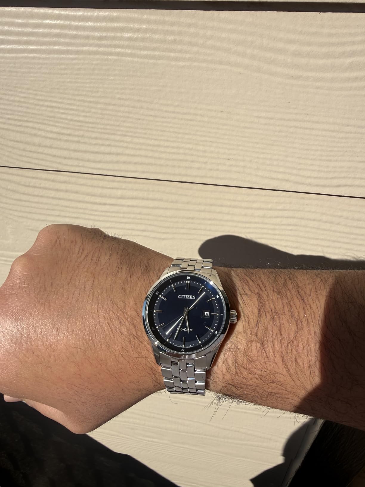 Citizen Men's Classic Addysen Eco-Drive Watch, 3-Hand Date, Sapphire Crystal customer photo 2
