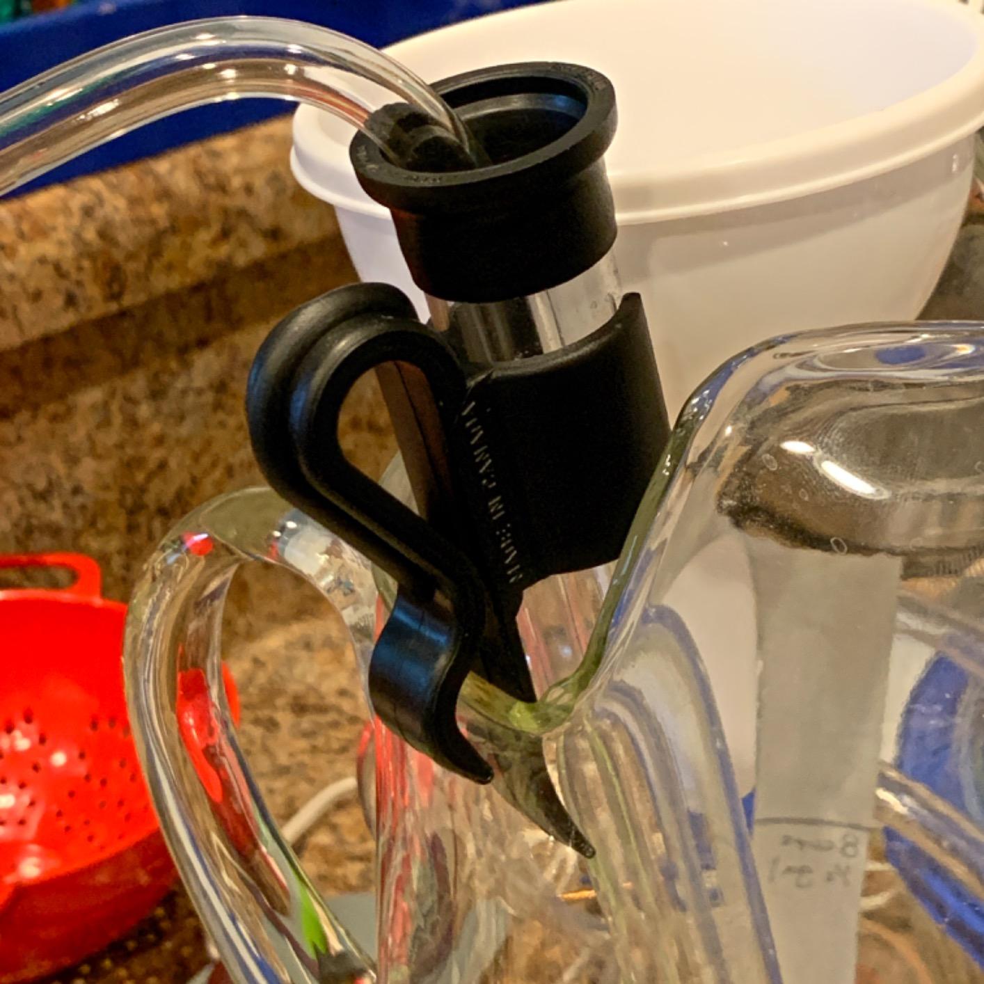 Fermtech - Auto Siphon Mini with 6 Ft of Food Safe Tubing & Clamp - Easy Home Brewing, Winemaking Kit, Complete System for Beer, Wine, Liquid Transfer & Fermentation Tools - Perfect for Small Batches customer photo 2