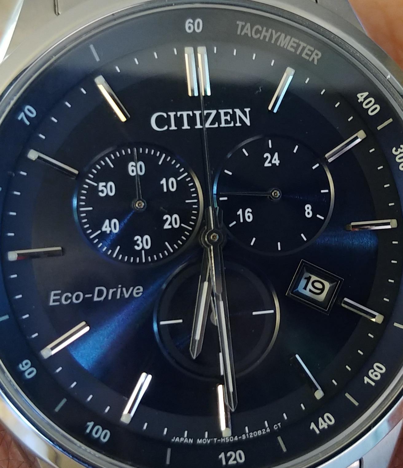 Citizen Men's Classic Corso Eco-Drive Watch, Chronograph, 12/24 Hour Time, Date, Sapphire Crystal customer photo 1