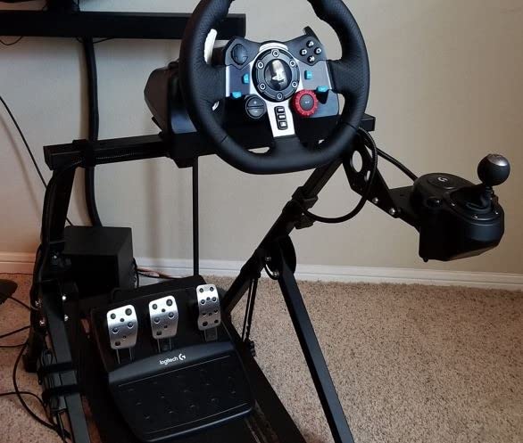 Logitech G29 Racing Wheel and Pedals for PS5/PS4/PC - Stainless steel paddle shifters, real force feedback customer photo 1