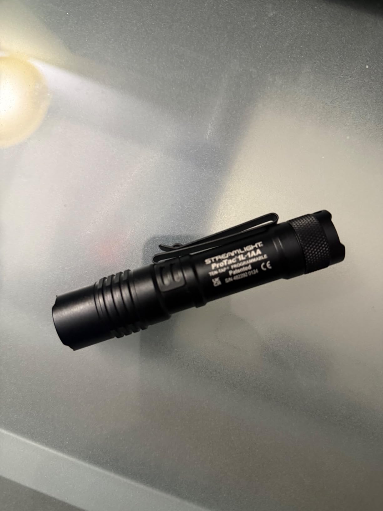 Streamlight 88061 ProTac 1L-1AA Tactical Flashlight, Black, 350 lumens, multi-fuel or 18650, IPX7 waterproof, impact-resistance tested, anti-roll body with pocket clip customer photo 2