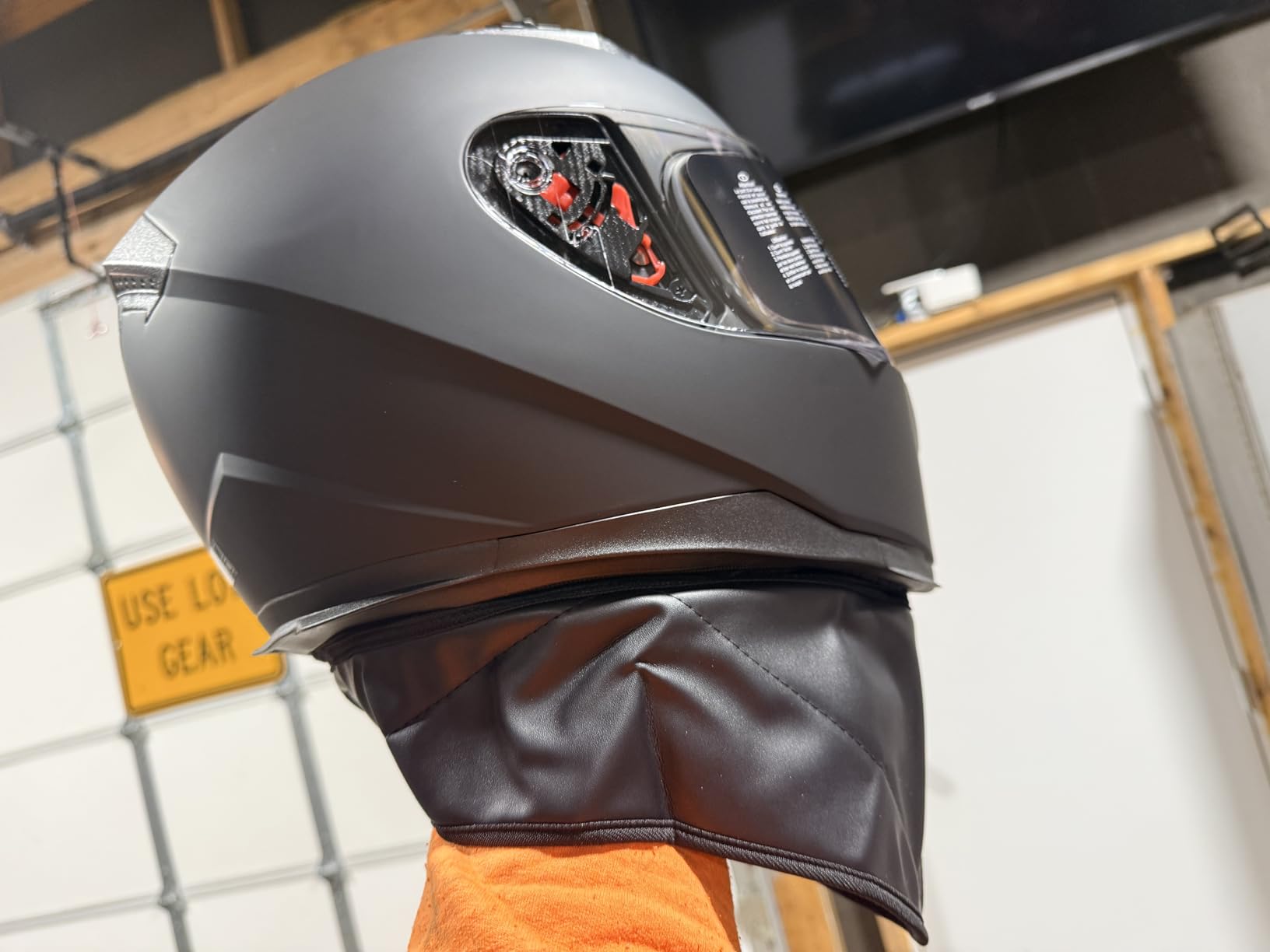 ILM Full Face Motorcycle Helmets for Adult Men and Women DOT Model ILM-313 | Include Clear and Tinted Visors Plus Storage Bag, Removable Winter Neck Scarf, All-Season Ventilation, Street Bike/Motorbike customer photo 1