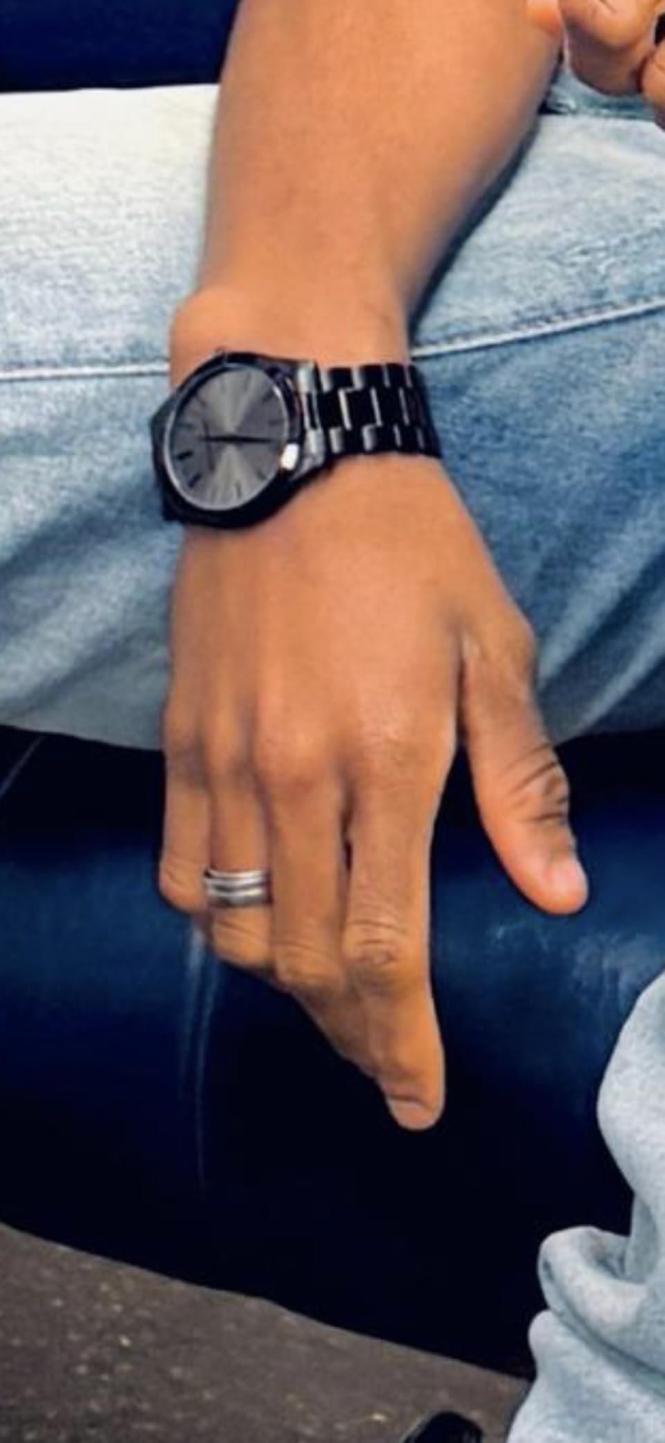 Michael Kors Oversized Slim Runway Men's Watch, Stainless Steel Watch for Men customer photo 2