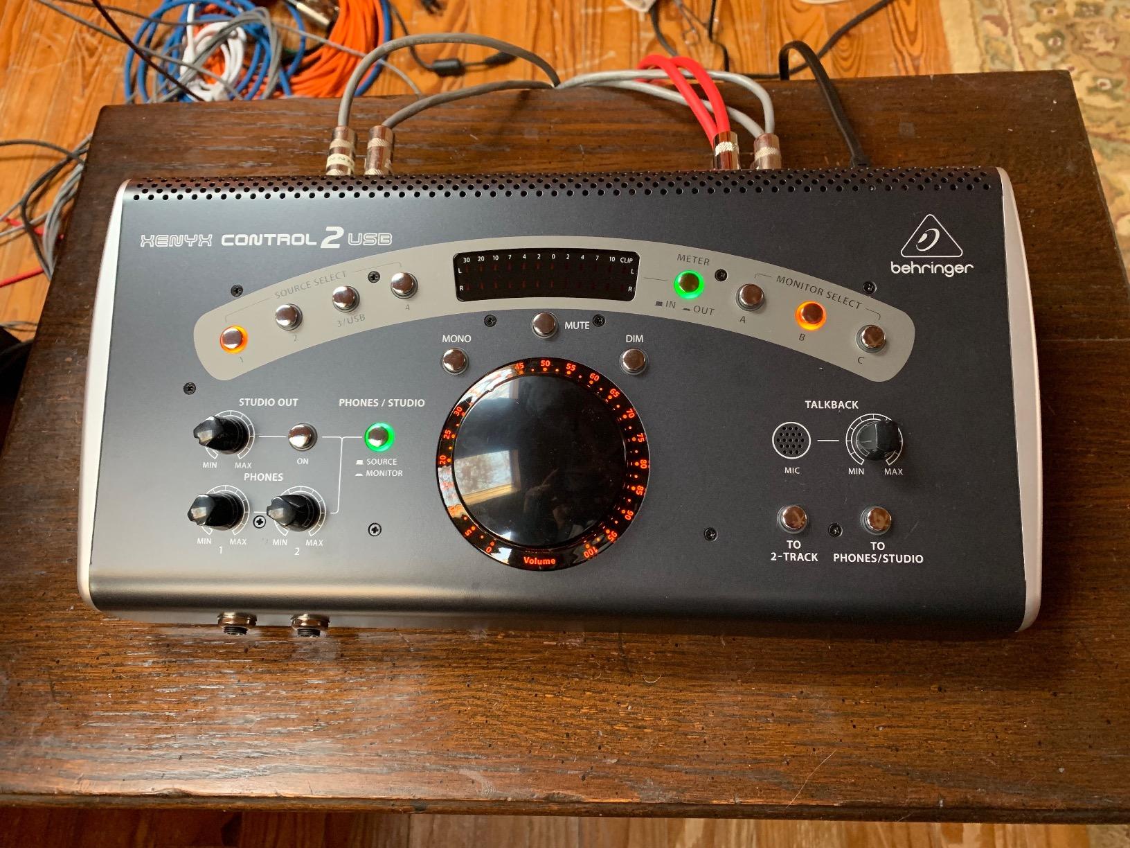Behringer XENYX CONTROL2USB High-End Studio Control and Communication Center with VCA Control and USB Audio Interface customer photo 1