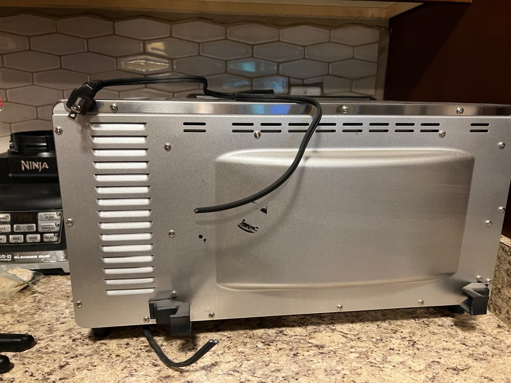 Cuisinart Convection Toaster Oven, 15-Function, 1800W, Stainless Steel | Stainless steel toaster oven with Exact Heat technology, nonstick interior fits 13