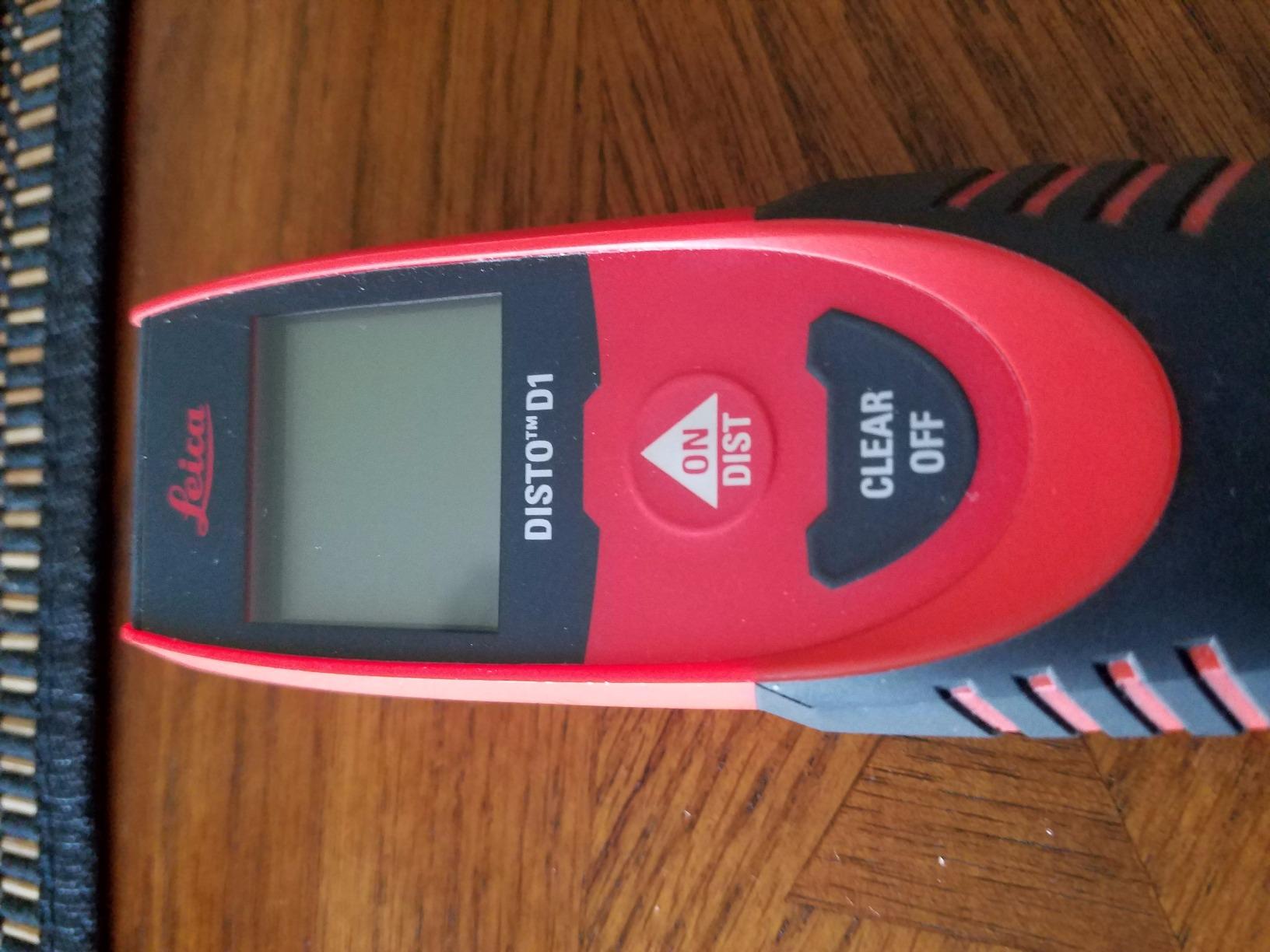 Leica DISTO D1 120ft Laser Distance Measure with Bluetooth 4.0 customer photo 2