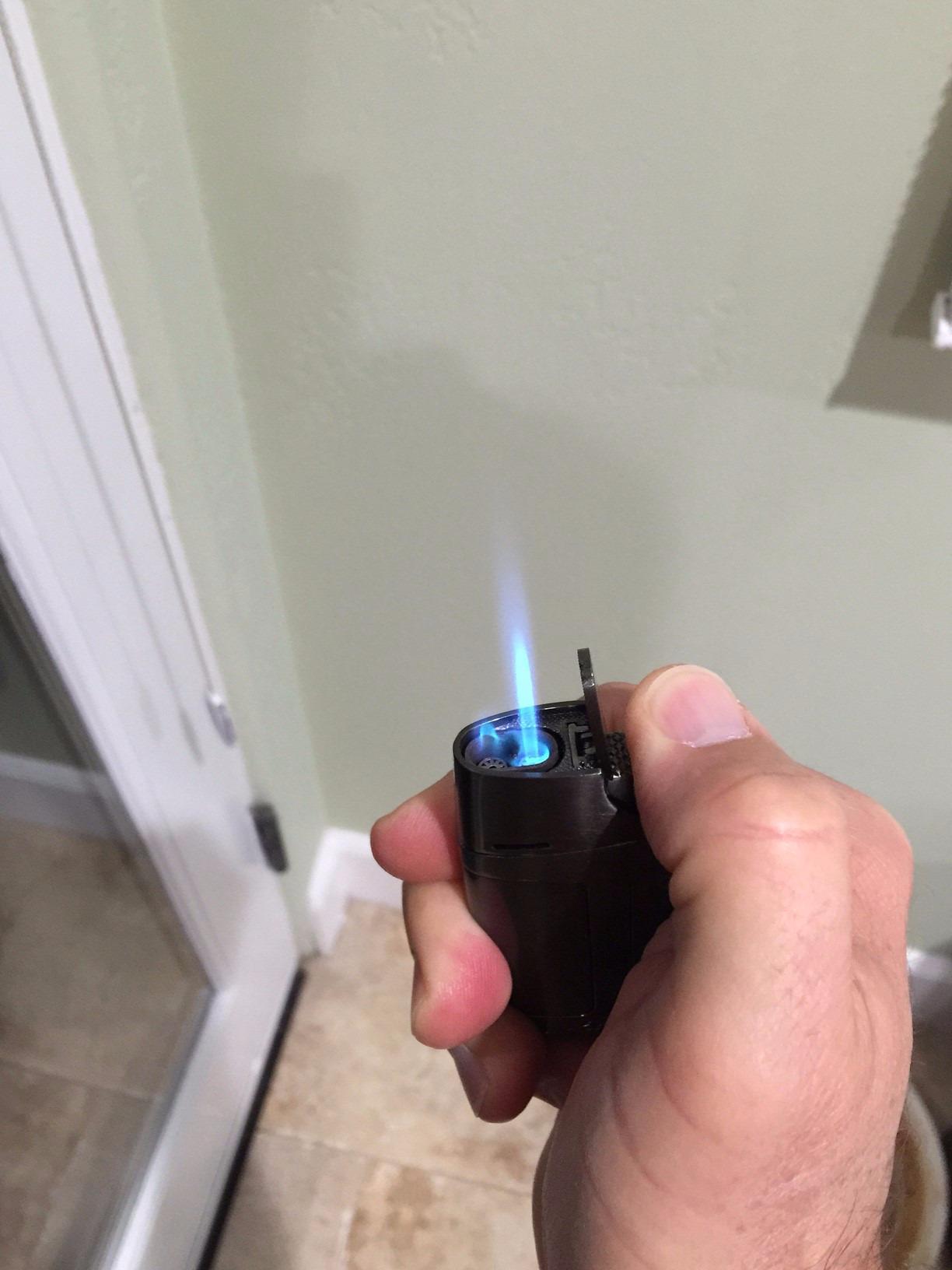 XIKAR ELX Double Jet Flame Butane Torch Lighter with 9mm Cigar Punch customer photo 1