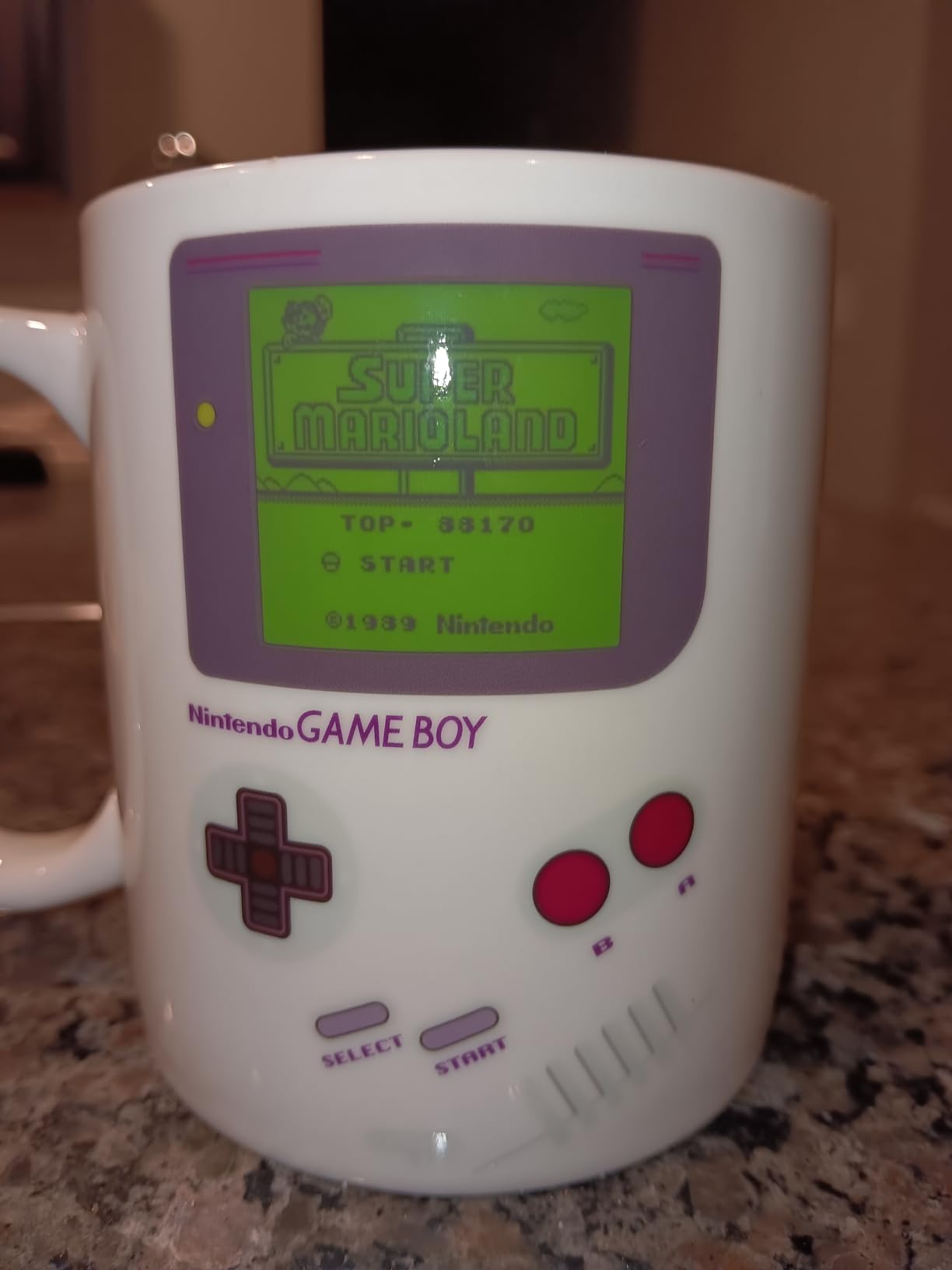 Paladone Gameboy Heat Changing Coffee Mug - Gift for Gamers, Nerds, Nintendo Mario Fans, 10 Ounces customer photo 1