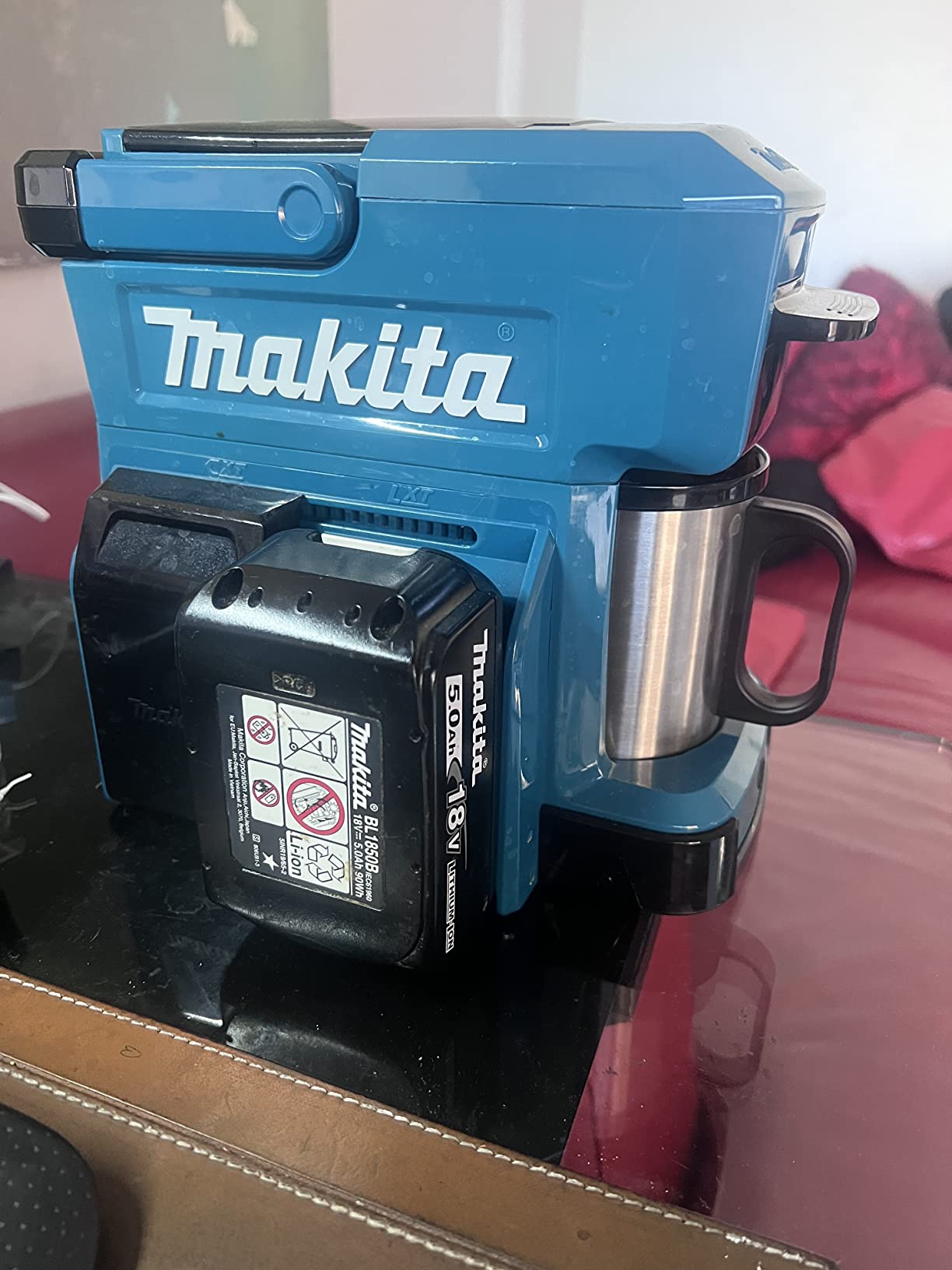 Makita DCM501Z 18V LXT / 12V max CXT Lithium-Ion Cordless Coffee Maker, Tool Only customer photo 1