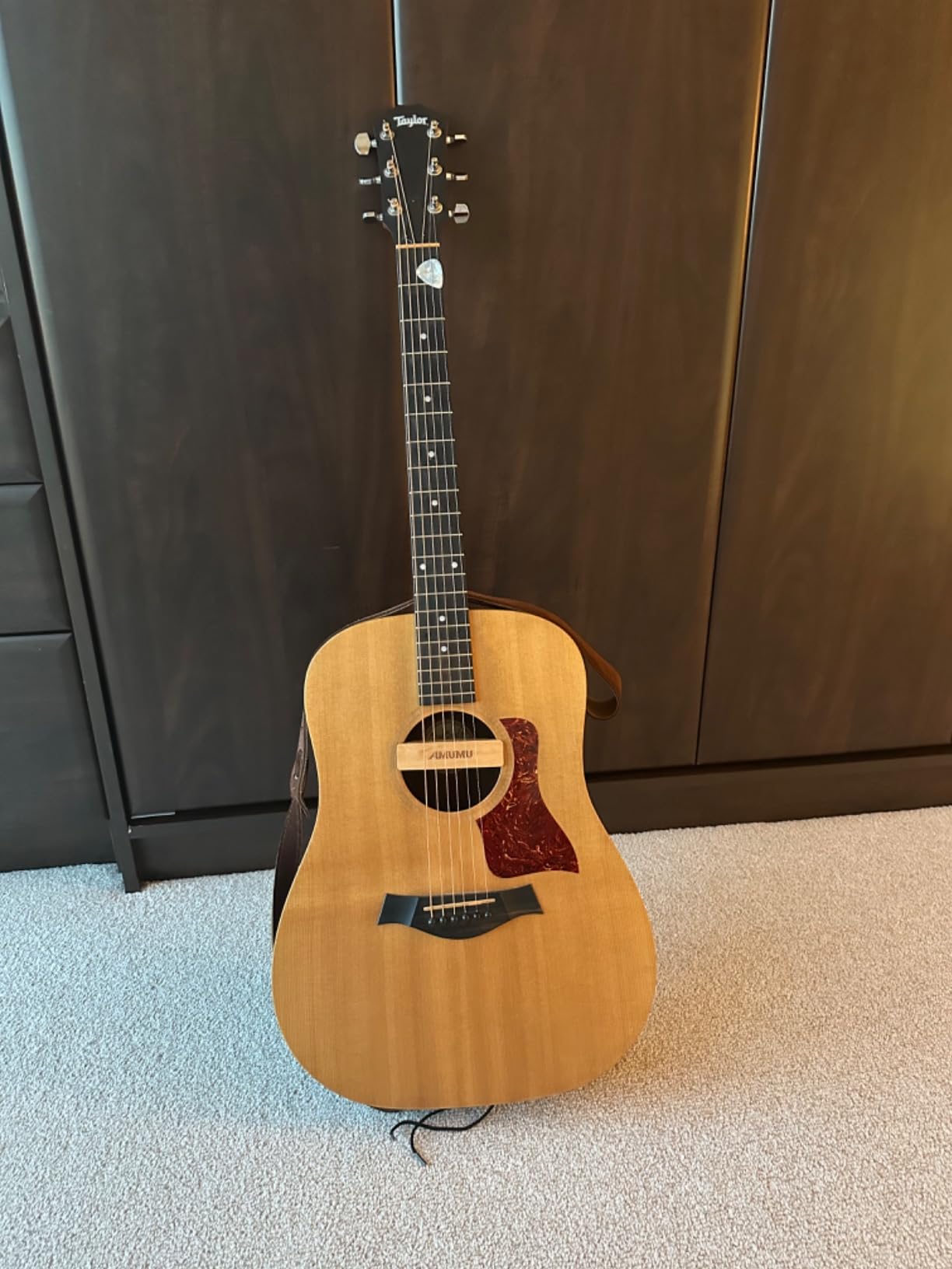 AMUMU SP30 Woody Magnetic Soundhole Pickup with Rare Earth Neodymium Magnet for Steel String Acoustic Guitars customer photo 1
