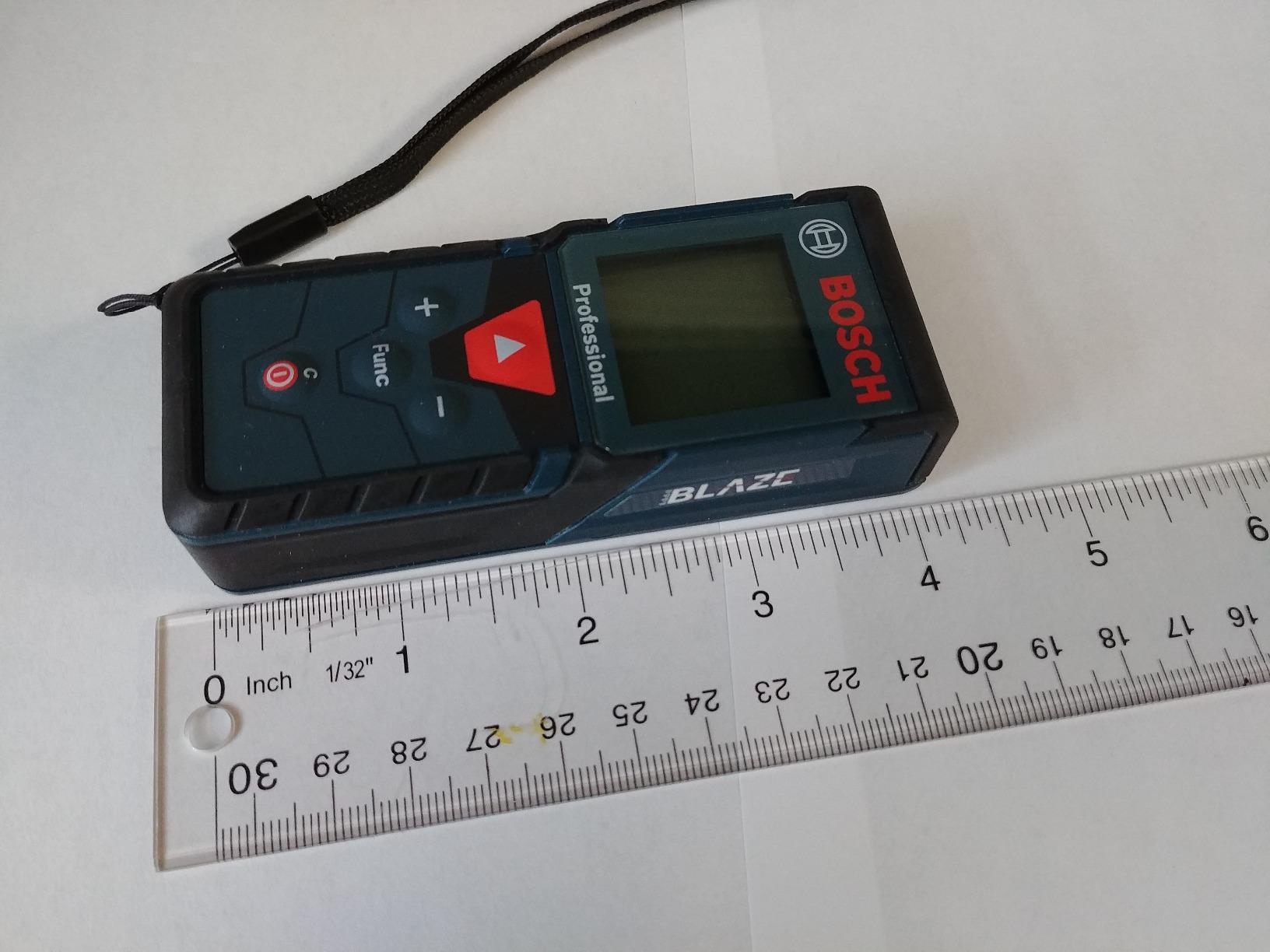 BOSCH GLM165-40 Blaze Pro 165 Ft. Laser Measure, Distance Measuring Laser customer photo 1