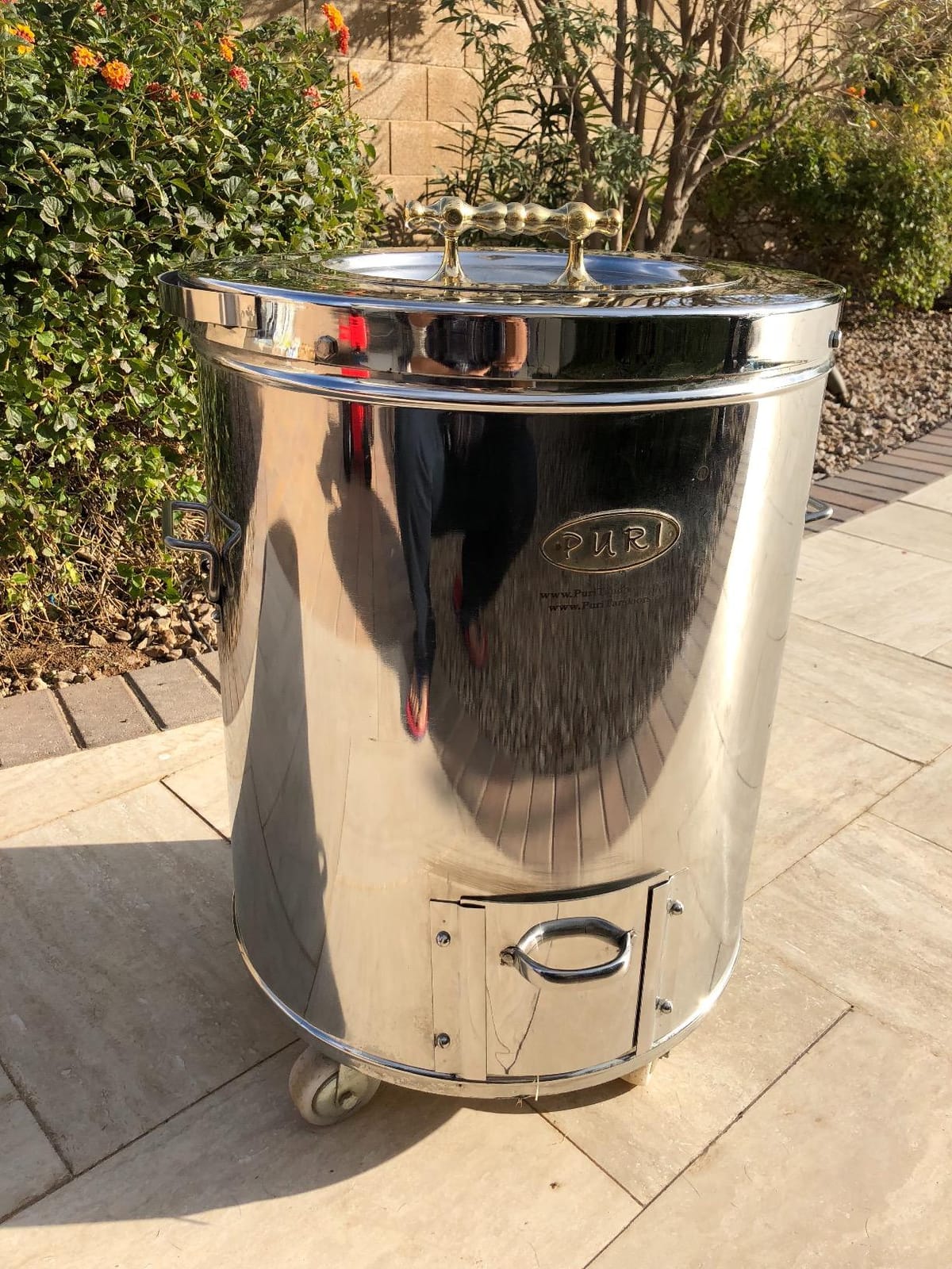 Puri Tandoor Oven - SS2 Deluxe - Large Home Tandoor - Charcoal Fired - 25 Person Capacity customer photo 2
