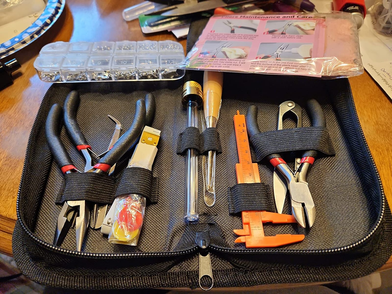 PAXCOO Jewelry Making Supplies Kit with Tools, Wires, Findings for Jewelry Repair and Beading customer photo 2
