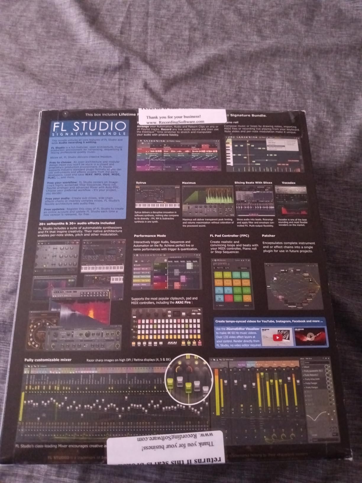 Image Line - FL Studio 20 Signature Edition Software customer photo 1