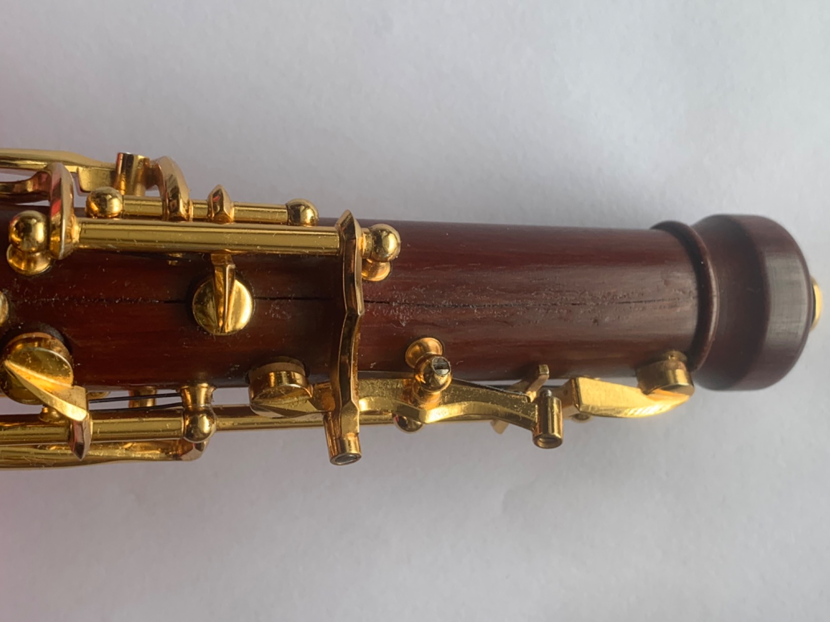 Yinfente Professional Oboe Gold Plated Rosewood C Key Left F Resonance Semi-Automatic Woodwind Instrument With Oboe Accessories customer photo 2