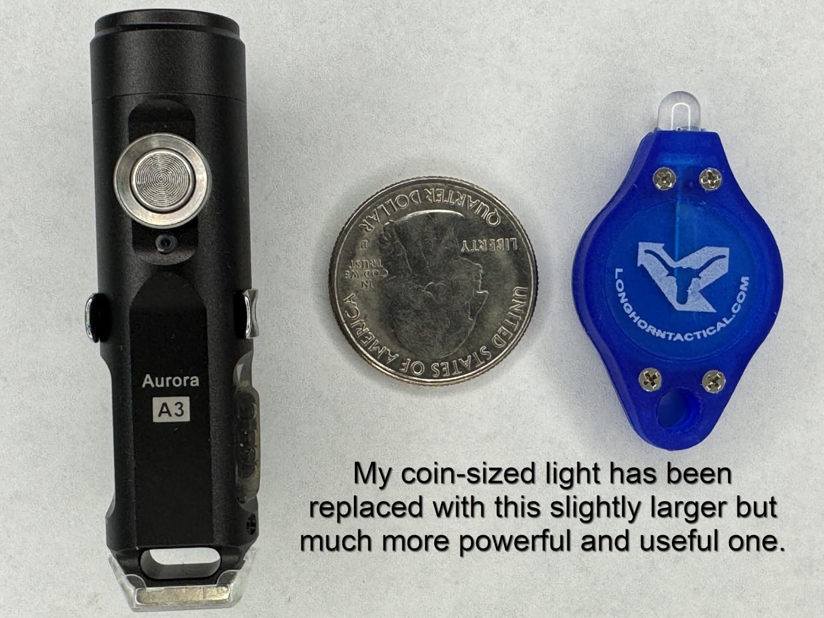 RovyVon A3 Gen 4 Mini Keychain Flashlight Super Bright 650 Lumens, USB C Rechargeable EDC Flashlight, 5 Brightness Levels, Compact and Portable Small Light for Daily Carry, Camping, Emergency customer photo 1