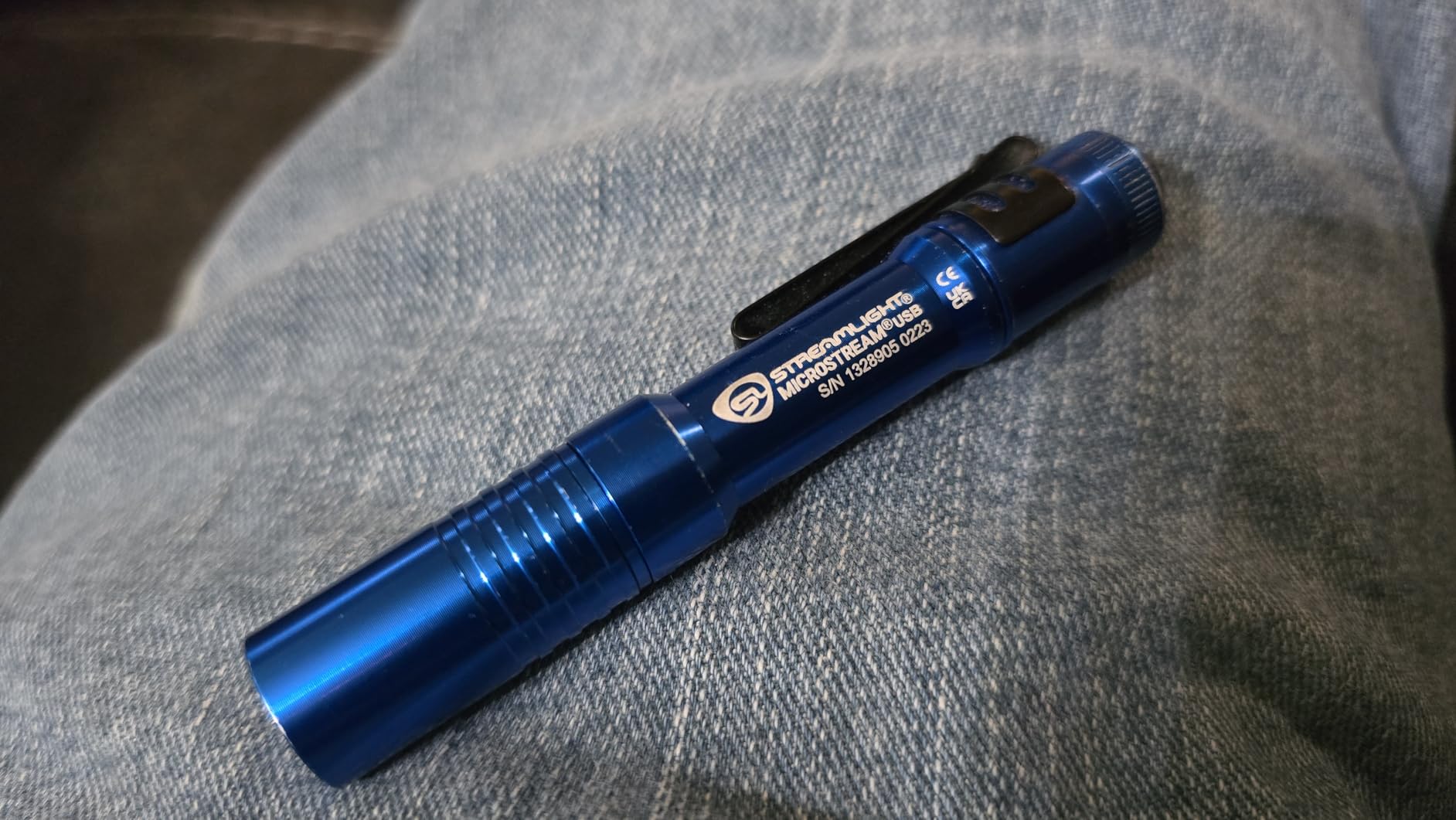 Streamlight 66608 MicroStream USB Flashlight, Coyote, 250 lumens, ultra-compact design, USB rechargeable, IPX4 water resistant customer photo 2