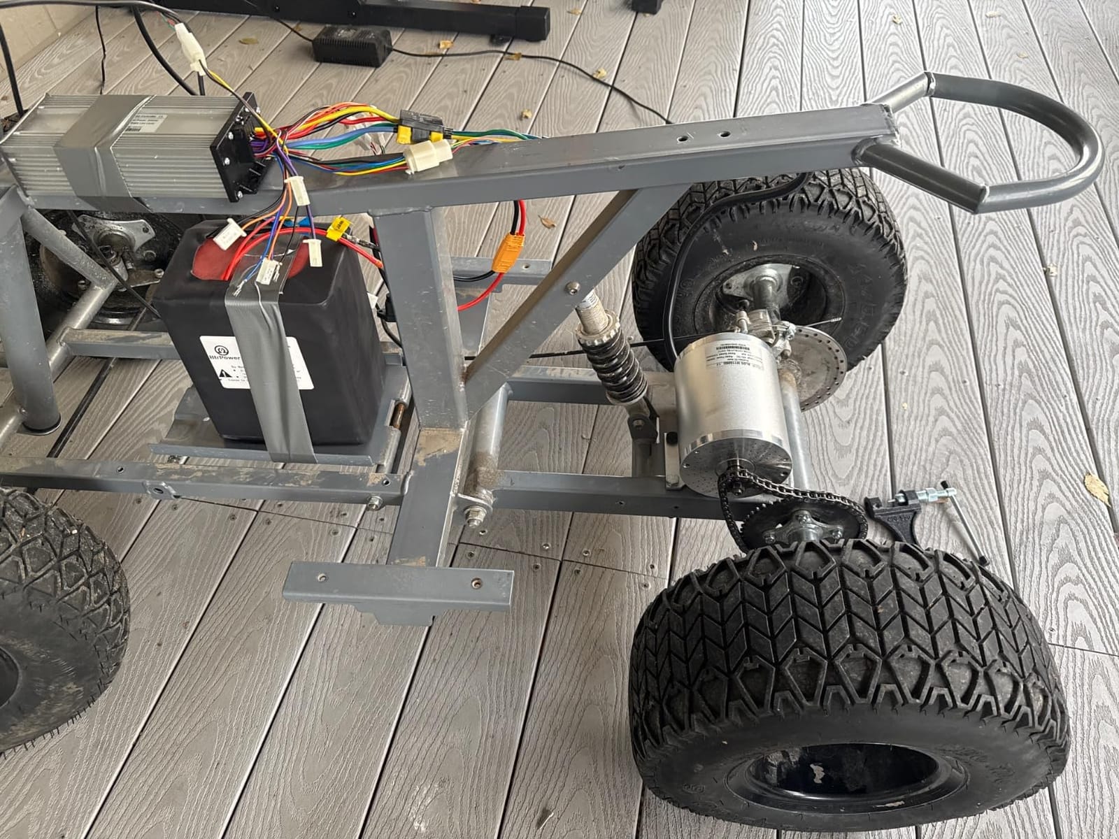 Electric Brushless DC Motor Kit,48V 2000W Motor,33A Controller,LCD Throttle | 4300RPM High Speed Motor,15 Mosfet Controller,Power Display Throttle, Electric Scooter Motorcycle Mid Drive Motor, DIY Part customer photo 1