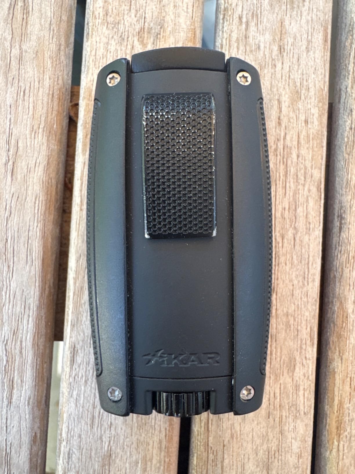 Xikar Turismo Double Jet Flame Butane Torch Lighter, Silver customer photo 1