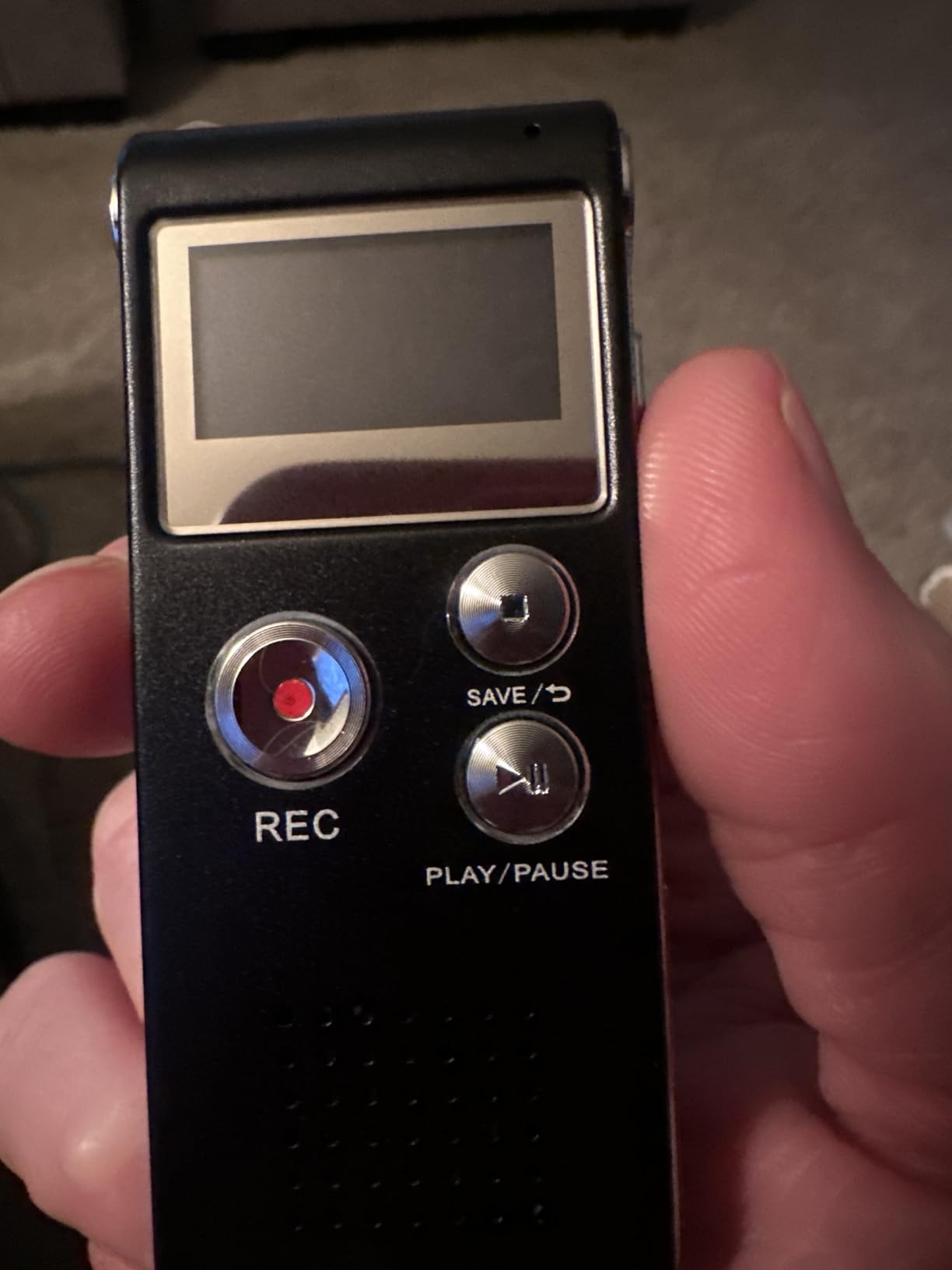 Digital Voice Recorder 16GB Voice Recorder with Playback for Lectures - USB Rechargeable Dictaphone Upgraded Small Tape Recorder Device customer photo 1