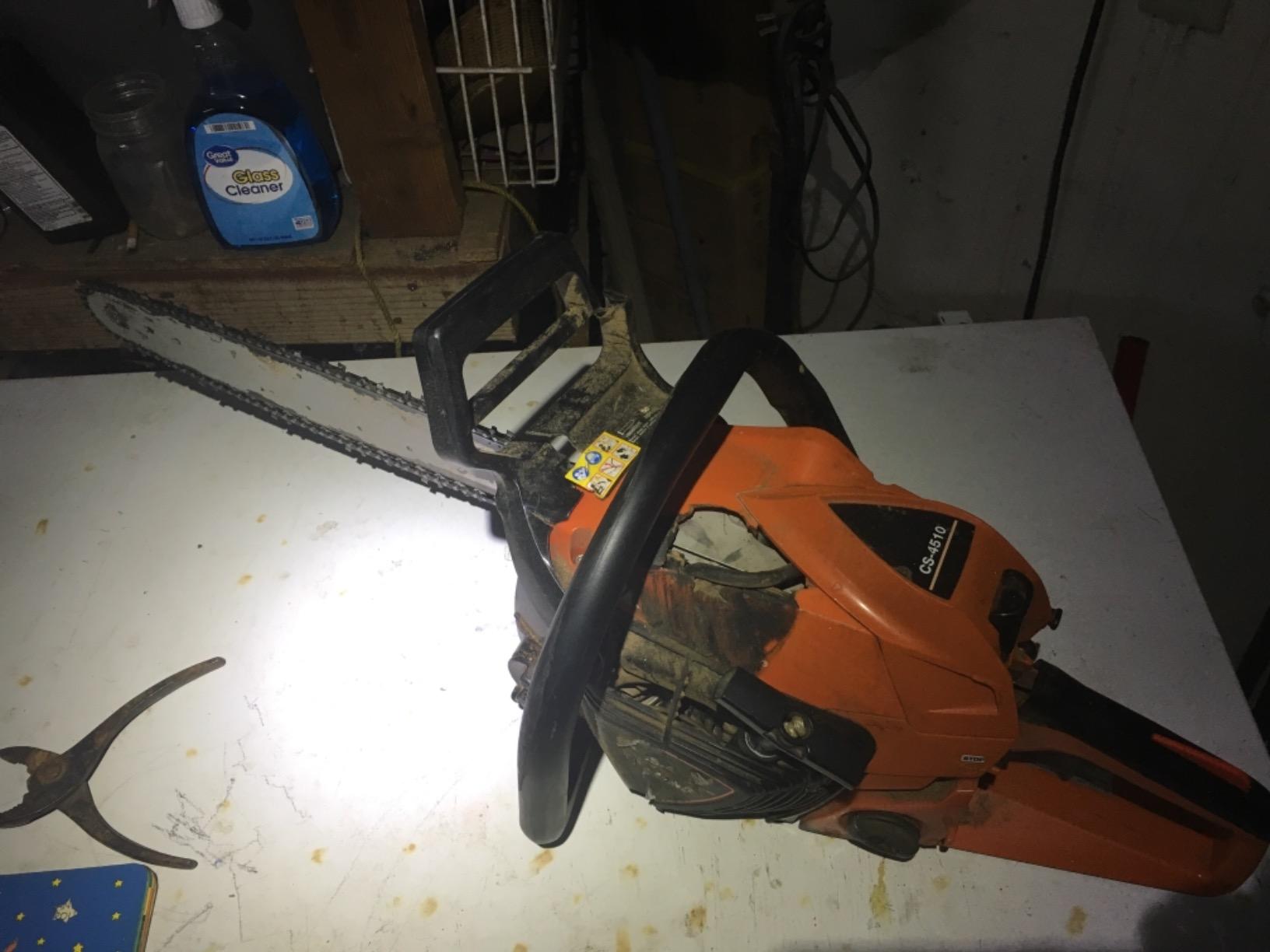 Echo 18 in. 45.0 cc Gas 2-Stroke Rear Handle Chainsaw CS-4510-18 customer photo 2