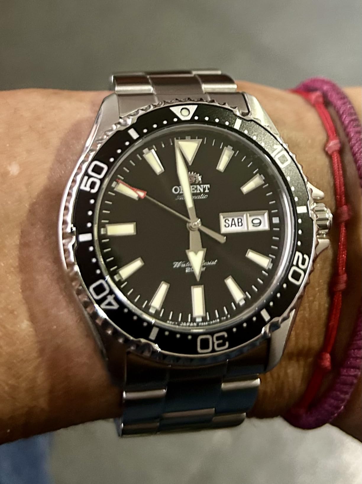 Orient Kamasu/Mako III Men's Automatic Manual Winding Sports Divers' Watch with Sapphire Crystal customer photo 1