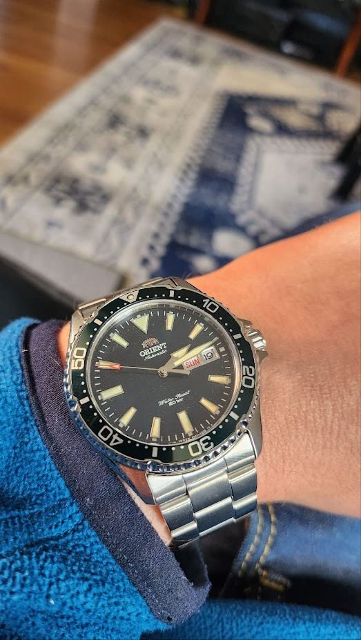 Orient Kamasu/Mako III Men's Automatic Manual Winding Sports Divers' Watch with Sapphire Crystal customer photo 2