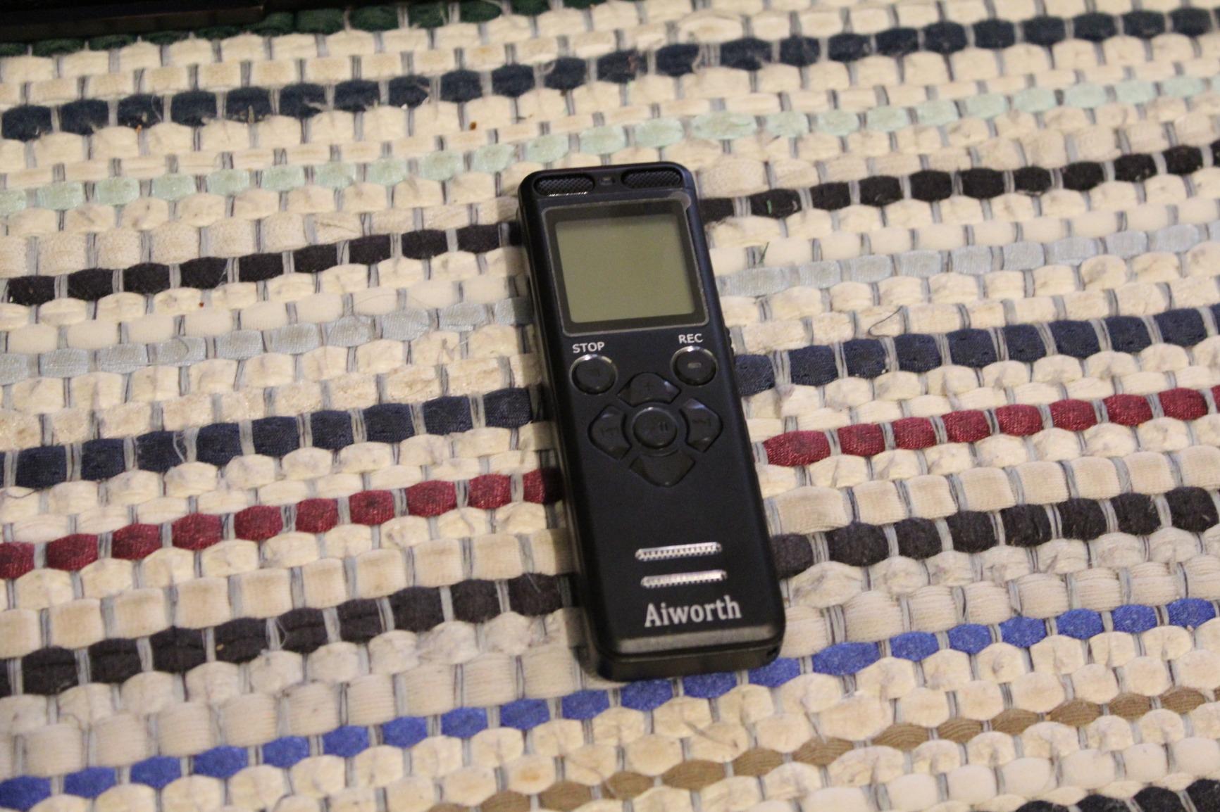 136GB Digital Voice Recorder Voice Activated Recorder for Lectures Meetings - aiworth 9860 Hours Sound Audio Recorder Dictaphone Recording Device with Playback, MP3 Player, Password, Variable Speed customer photo 2